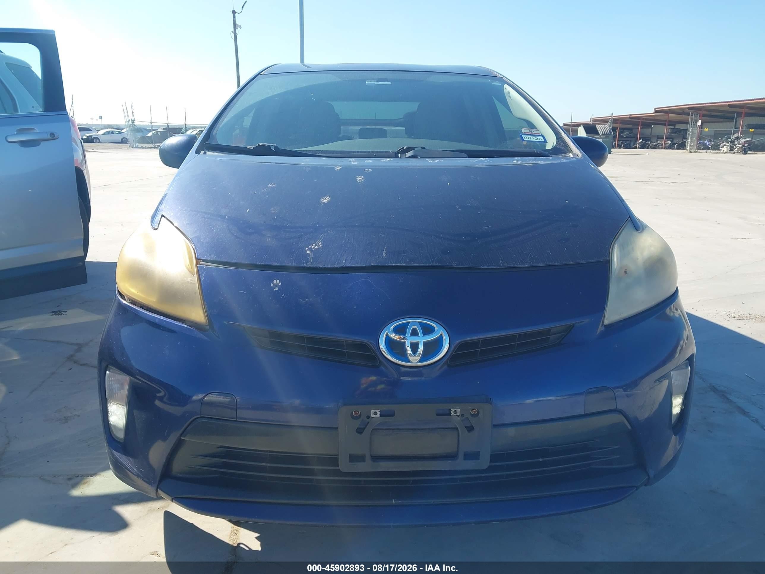 2012 Toyota Prius Two Dark Blue vin: JTDKN3DU9C0336520