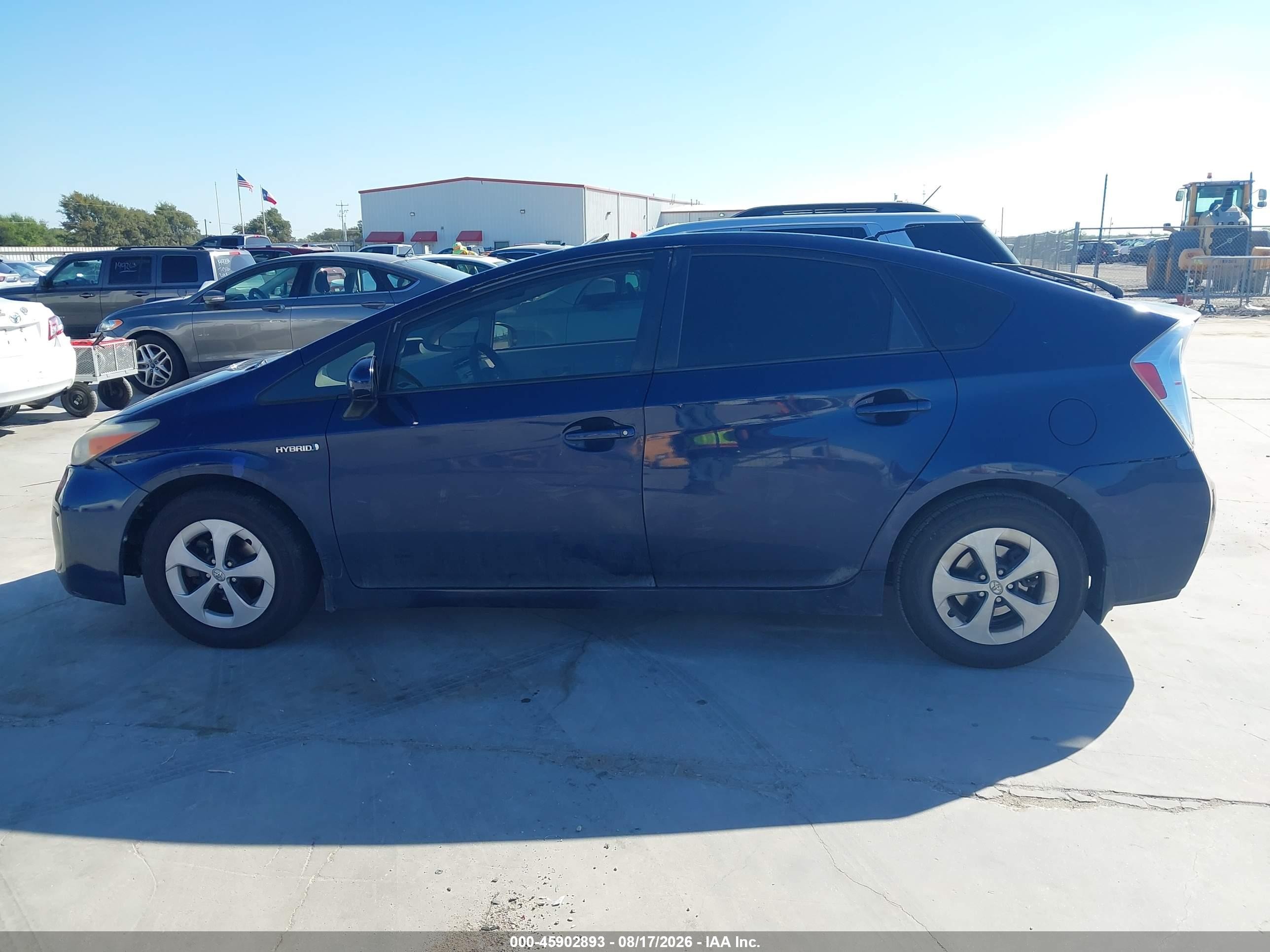 2012 Toyota Prius Two Dark Blue vin: JTDKN3DU9C0336520