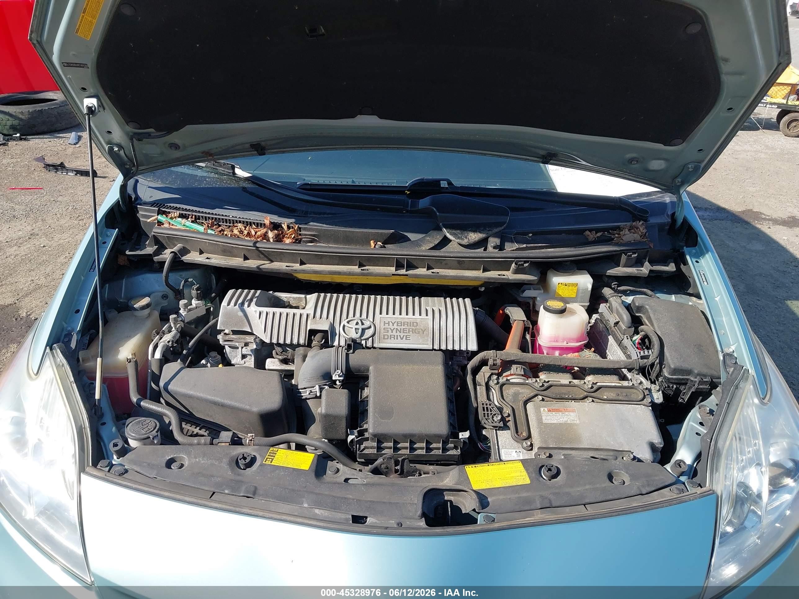 2012 Toyota Prius Three Blue vin: JTDKN3DU9C1491322
