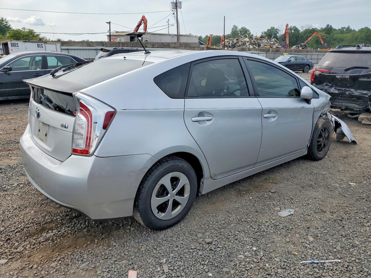 2012 Toyota Prius Two Silver vin: JTDKN3DU9C1513500