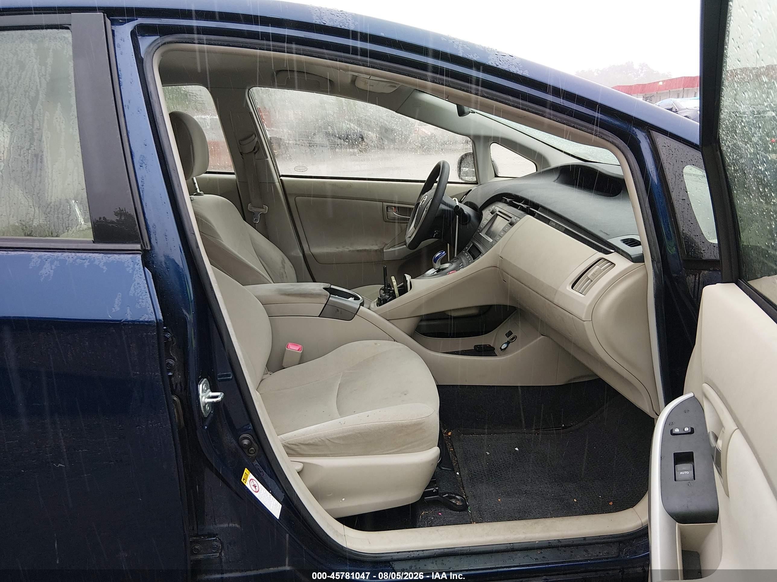 2012 Toyota Prius Two Blue vin: JTDKN3DU9C1560705