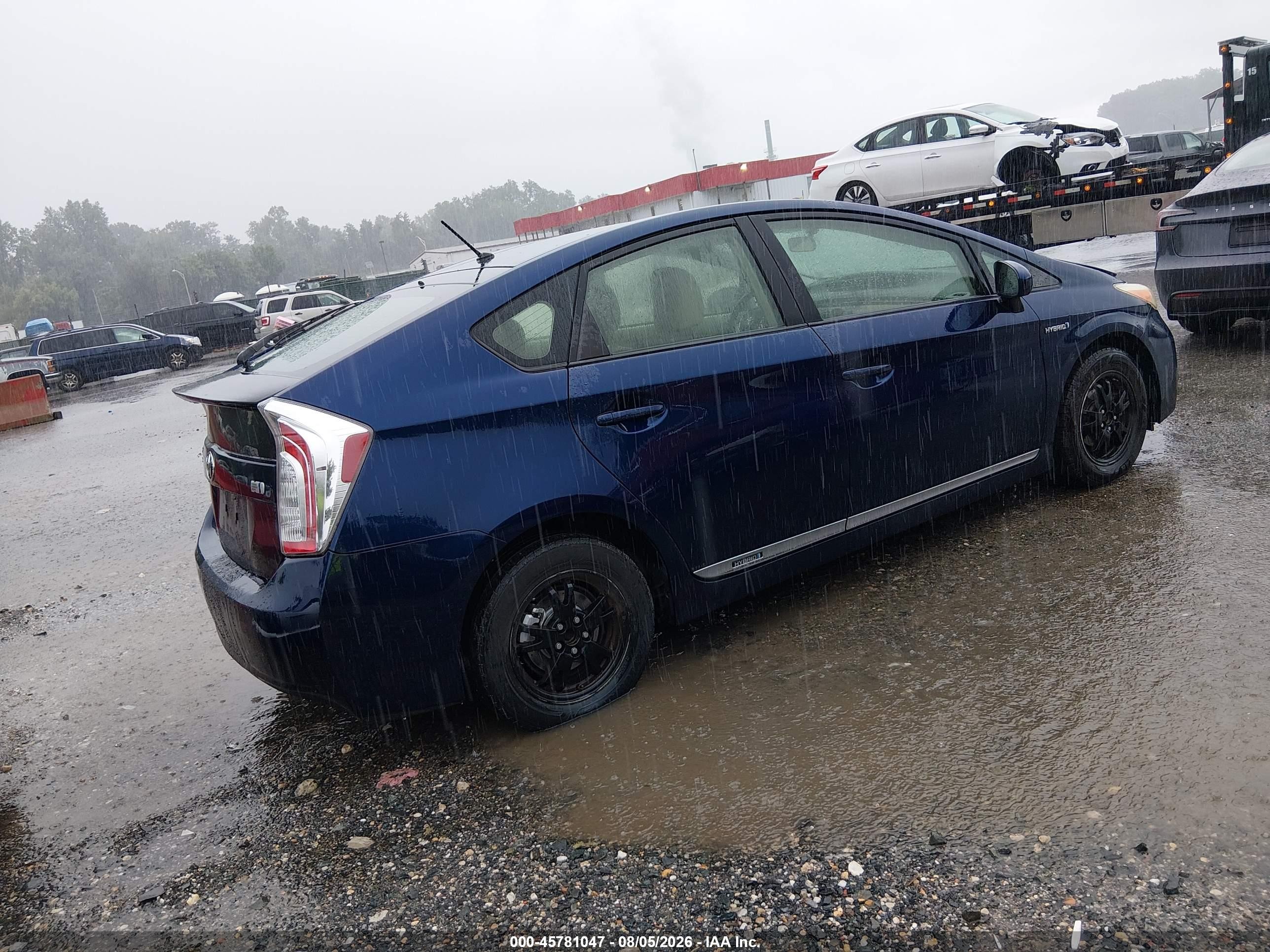 2012 Toyota Prius Two Blue vin: JTDKN3DU9C1560705