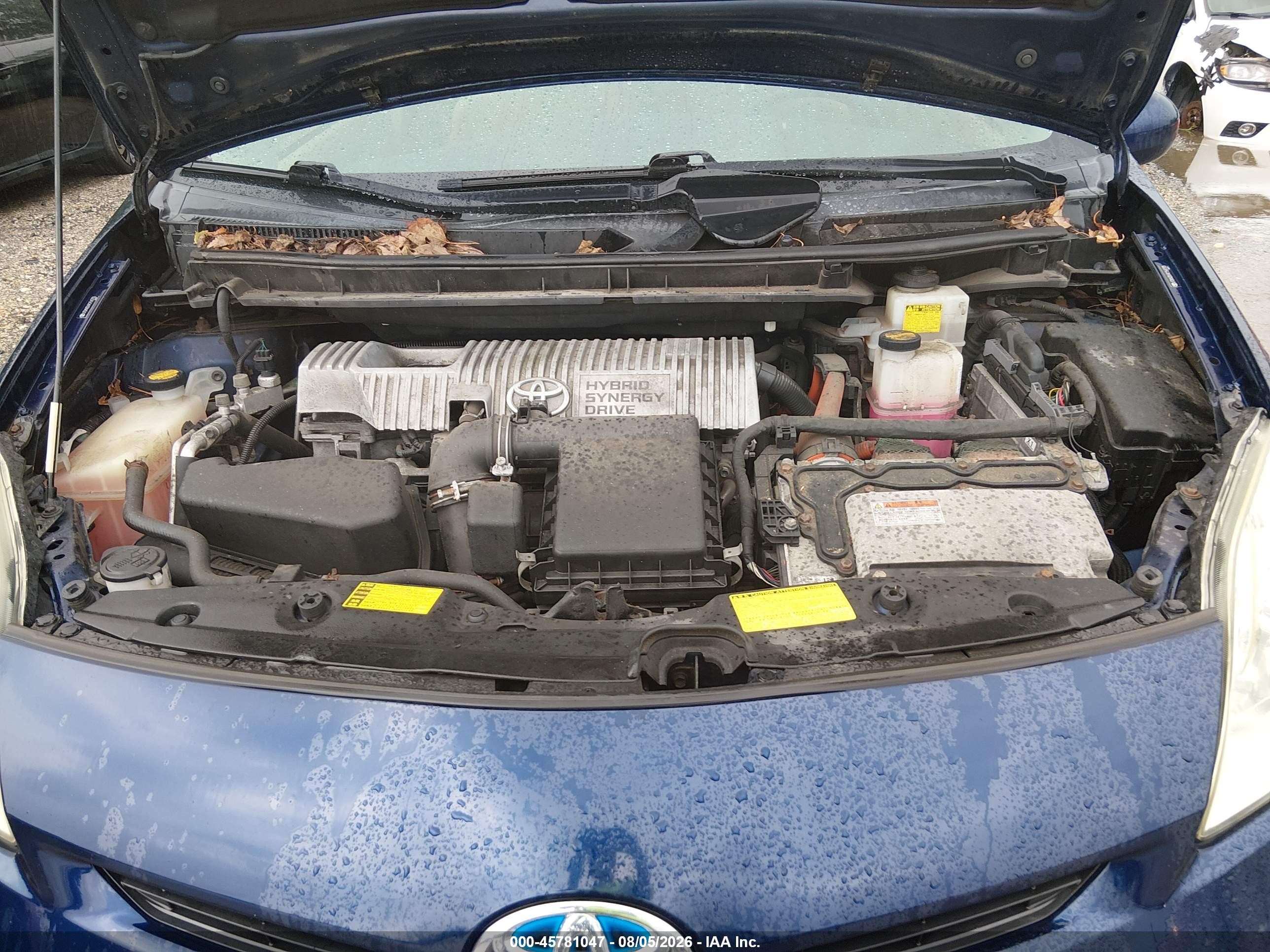 2012 Toyota Prius Two Blue vin: JTDKN3DU9C1560705