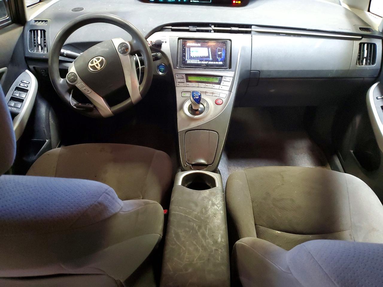 2012 Toyota Prius Two Red vin: JTDKN3DU9C1566004