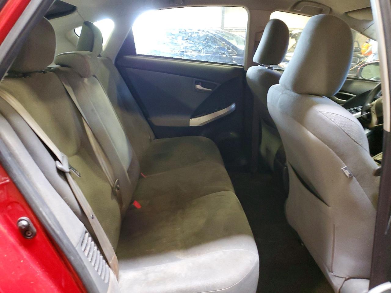 2012 Toyota Prius Two Red vin: JTDKN3DU9C1566004