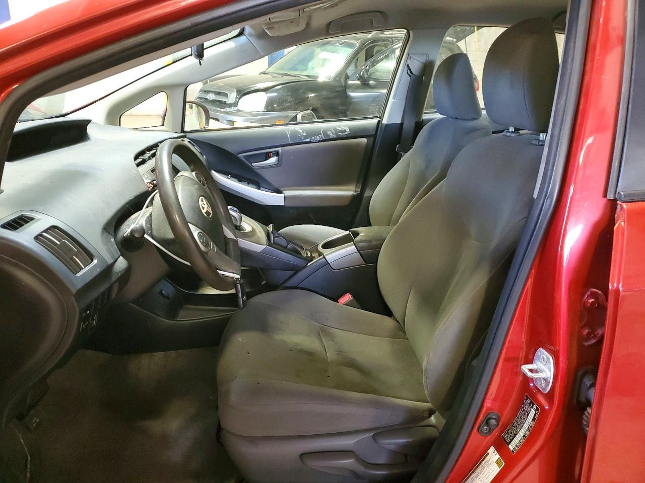 2012 Toyota Prius Two Red vin: JTDKN3DU9C1566004