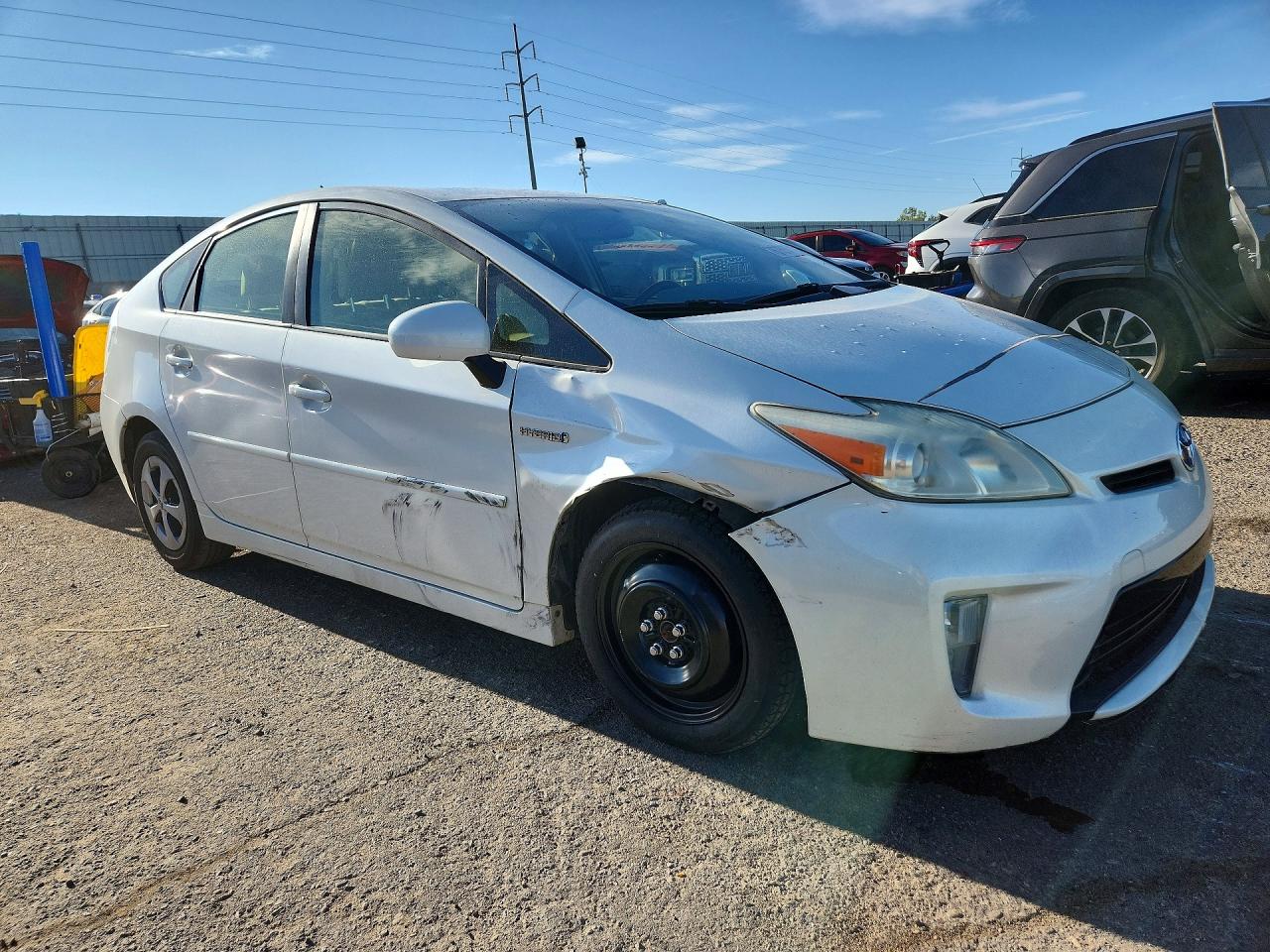 2012 Toyota Prius Two Белый vin: JTDKN3DU9C1577262