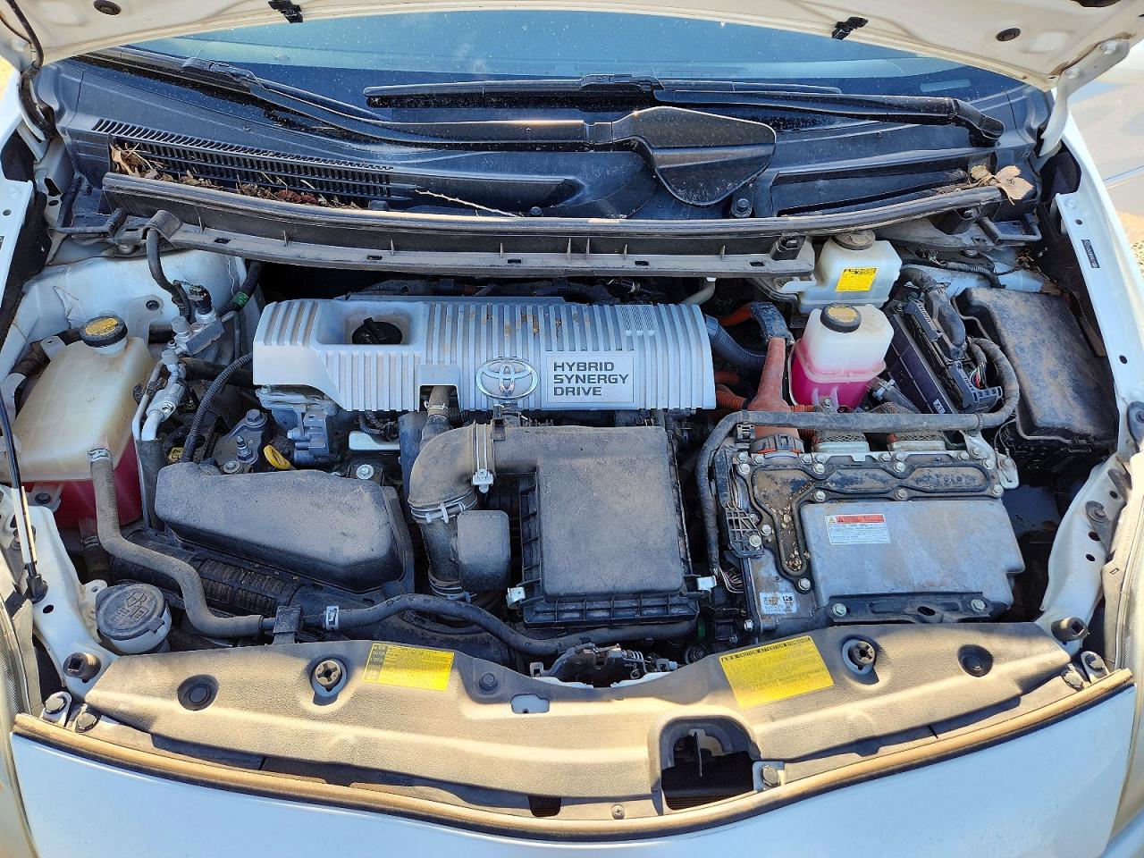 2012 Toyota Prius Two Белый vin: JTDKN3DU9C1577262