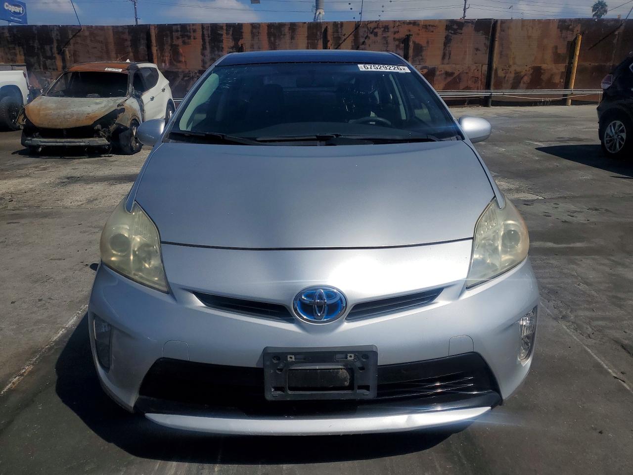 2012 Toyota Prius Three Silver vin: JTDKN3DU9C5484427