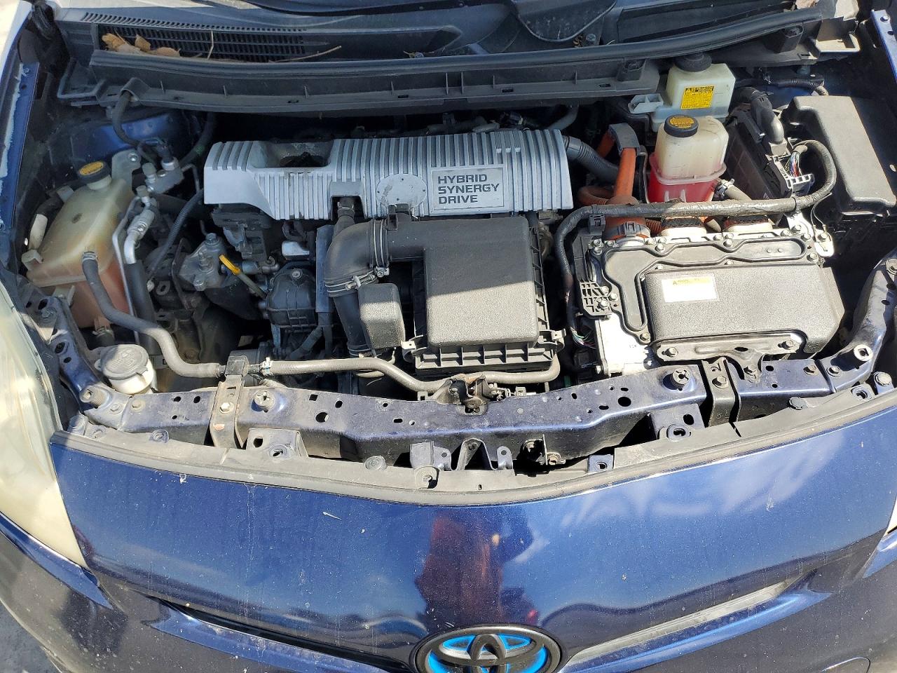 2013 Toyota Prius Two Blue vin: JTDKN3DU9D1618488