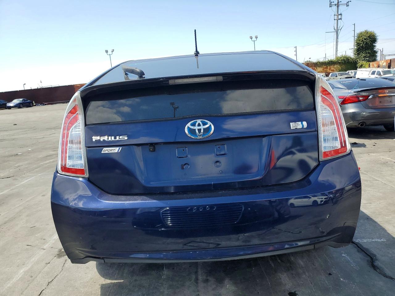 2013 Toyota Prius Two Blue vin: JTDKN3DU9D1618488