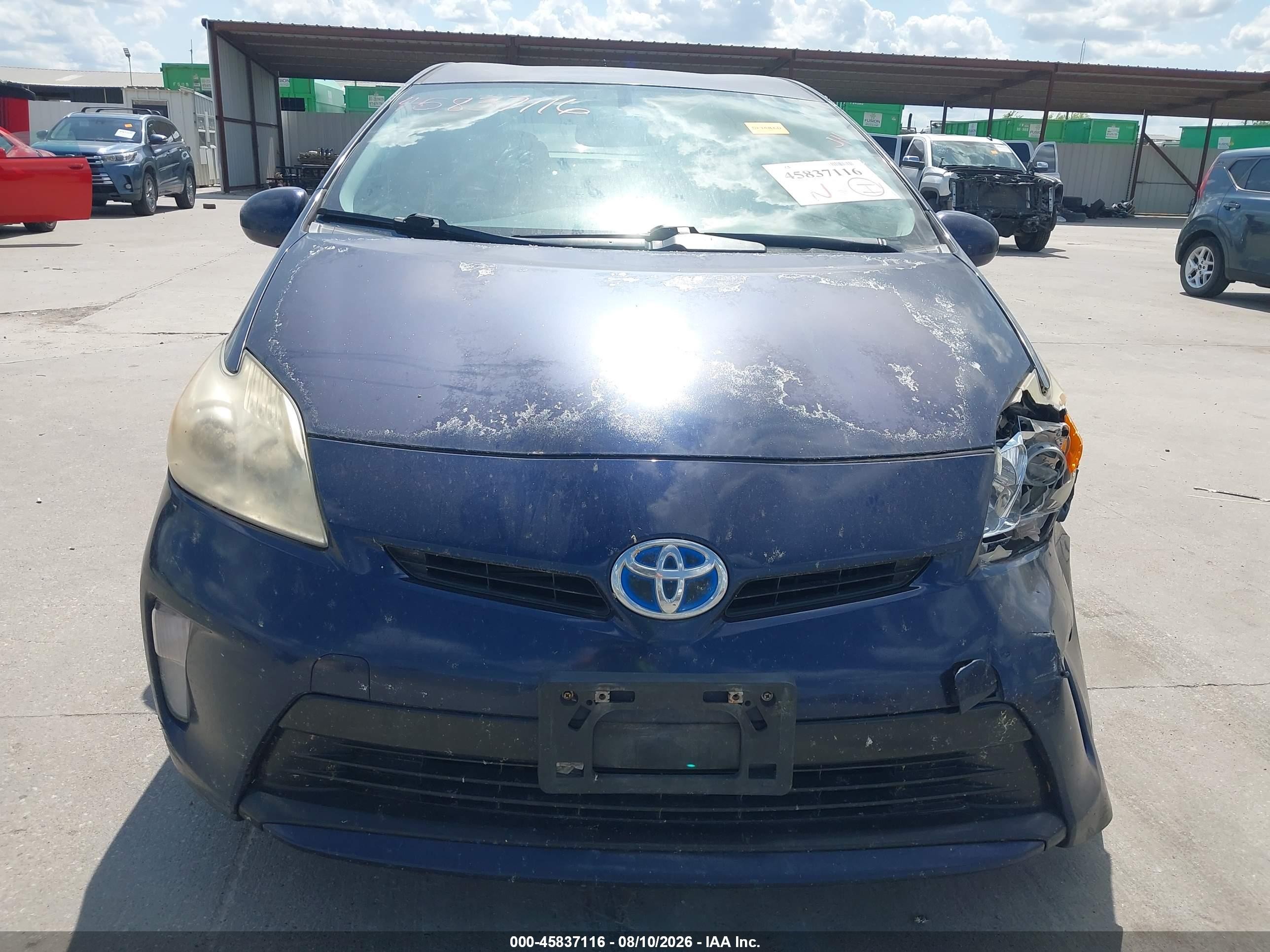 2013 Toyota Prius Four Blue vin: JTDKN3DU9D1625568