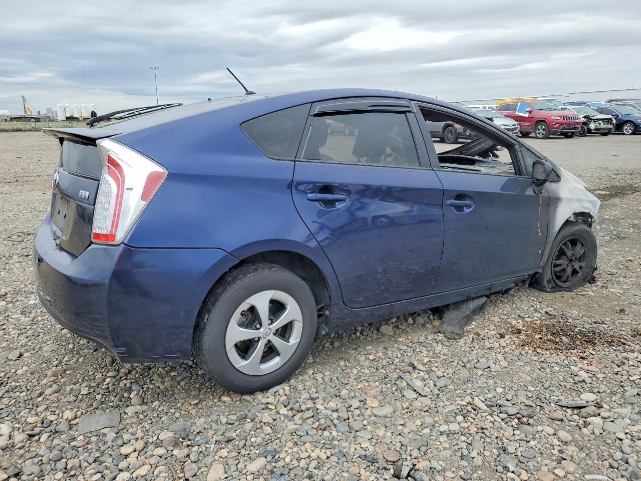 2013 Toyota Prius Blue vin: JTDKN3DU9D1628390