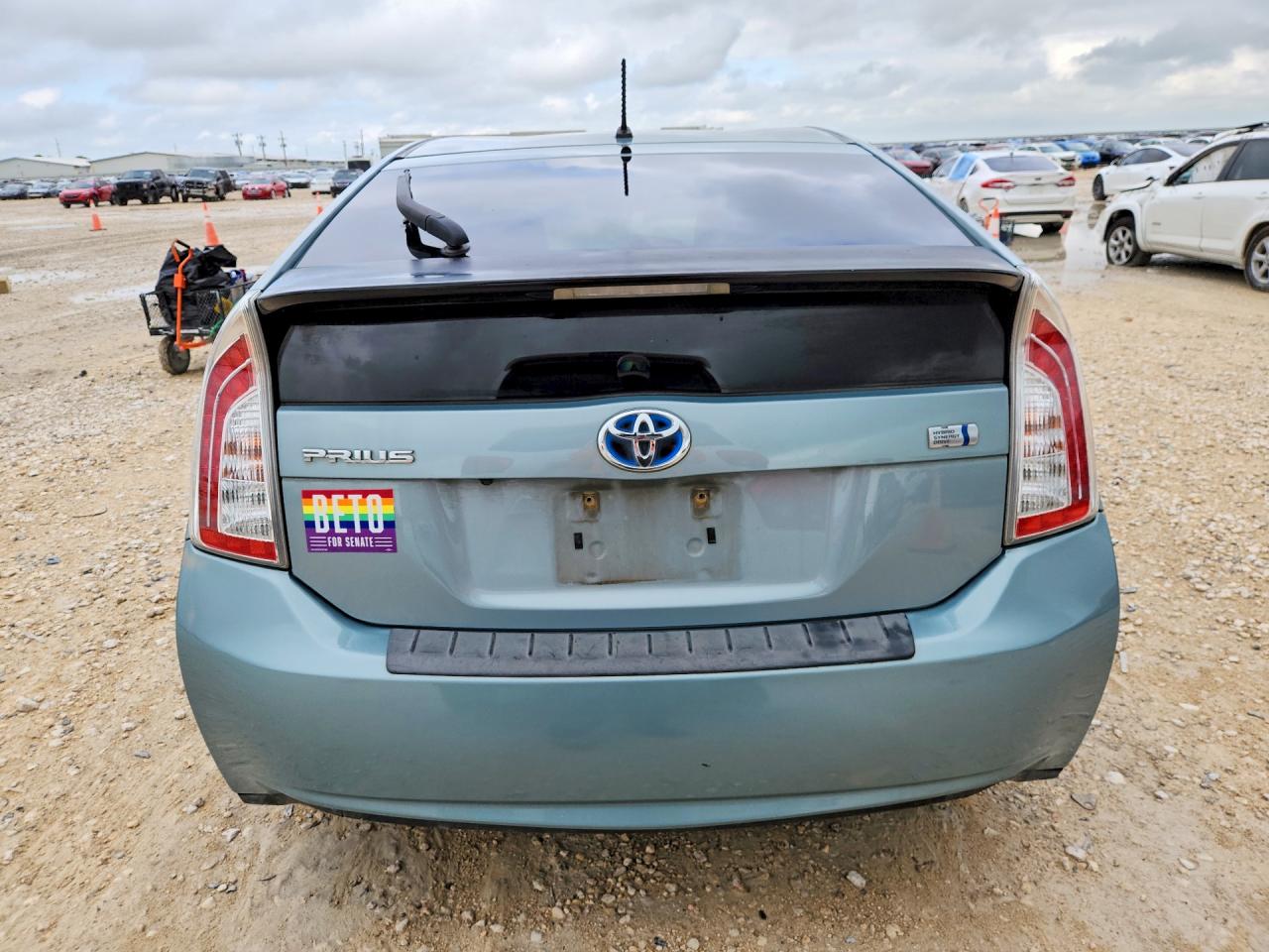 2013 Toyota Prius Two Teal vin: JTDKN3DU9D1633394