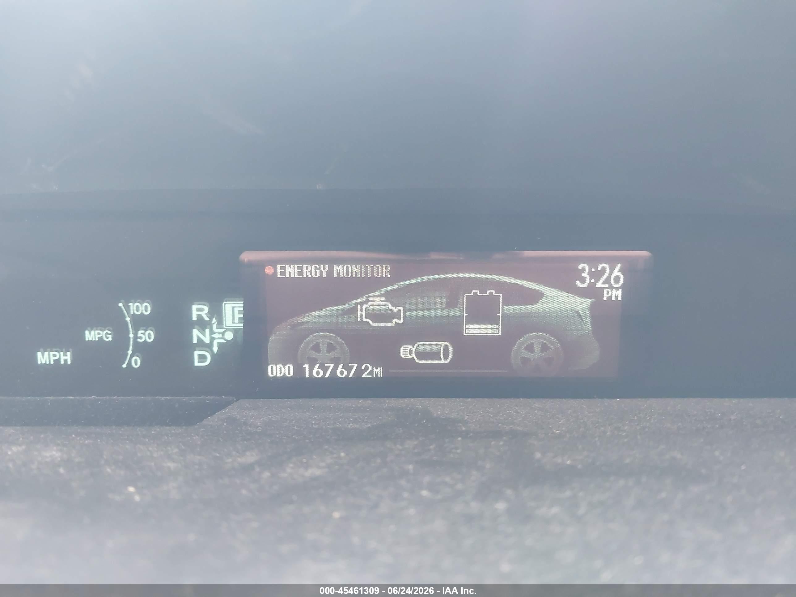 2013 Toyota Prius Two Light Blue vin: JTDKN3DU9D1647182