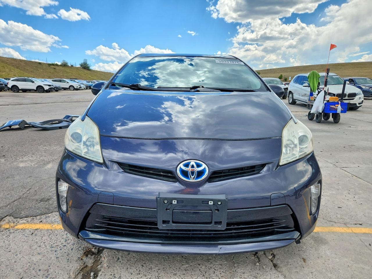 2013 Toyota Prius Two Gray vin: JTDKN3DU9D1649448
