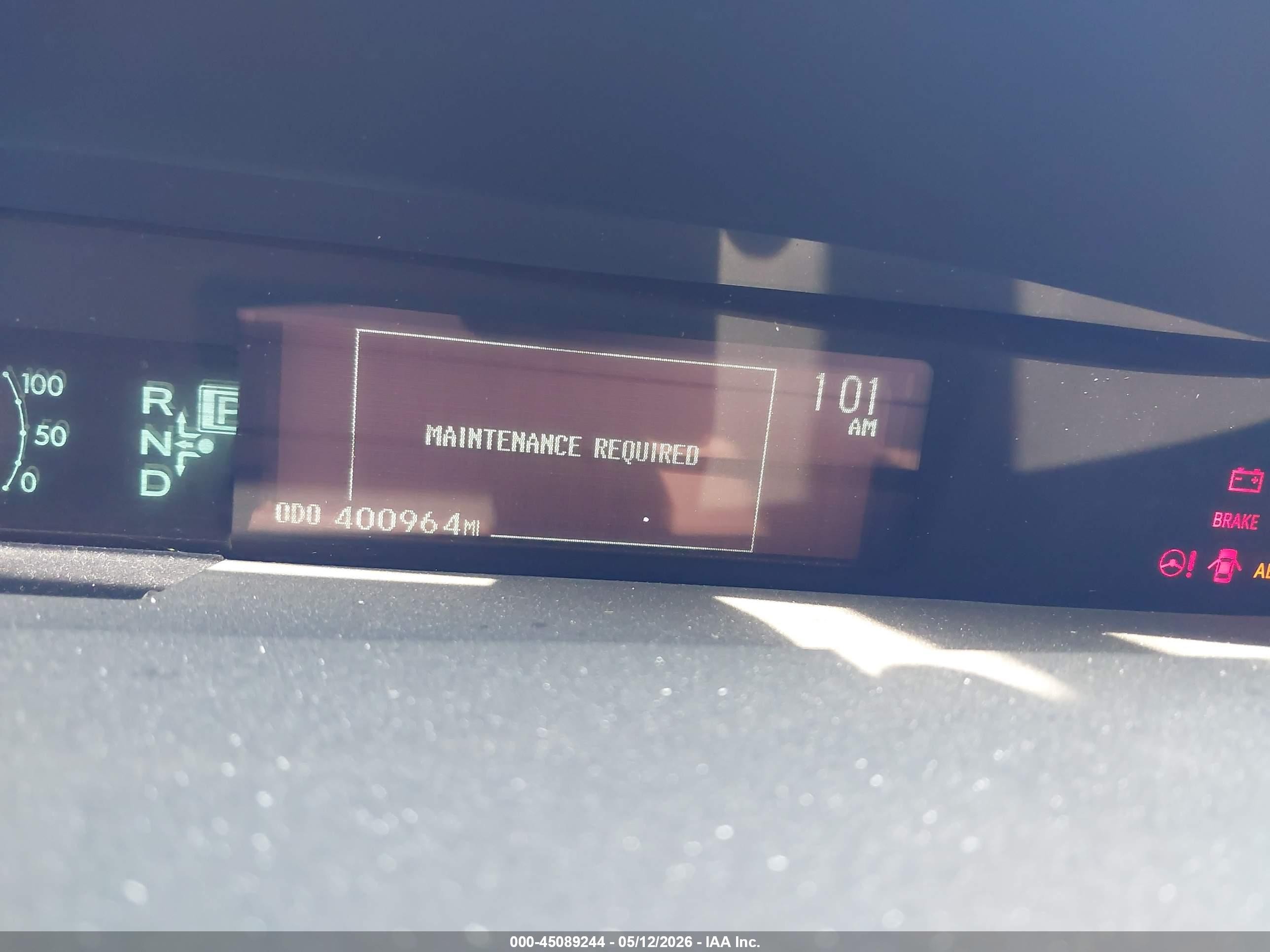 2013 Toyota Prius Two Серый vin: JTDKN3DU9D1716985