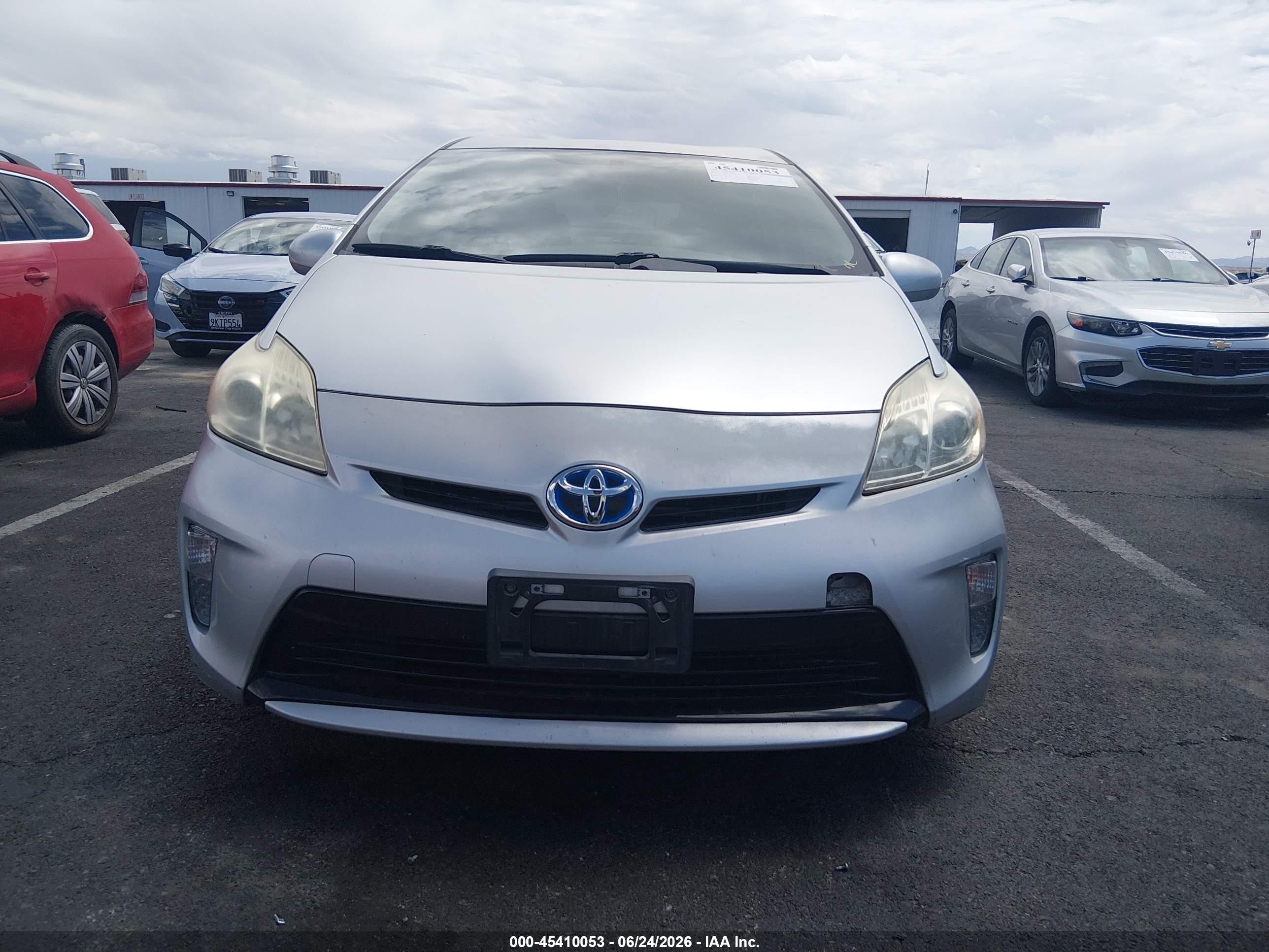 2013 Toyota Prius Three Gray vin: JTDKN3DU9D5541291