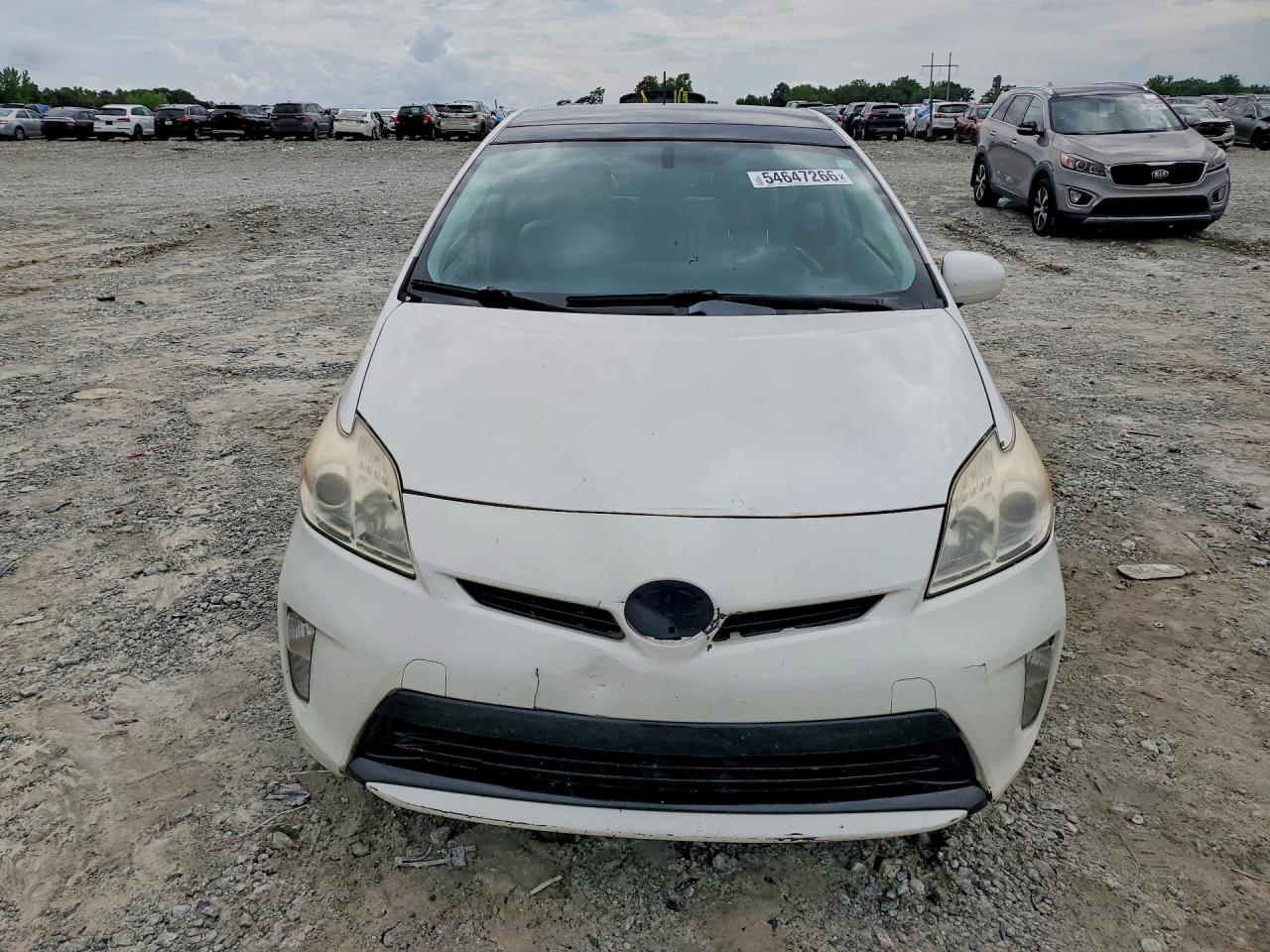 2013 Toyota Prius Four White vin: JTDKN3DU9D5597652
