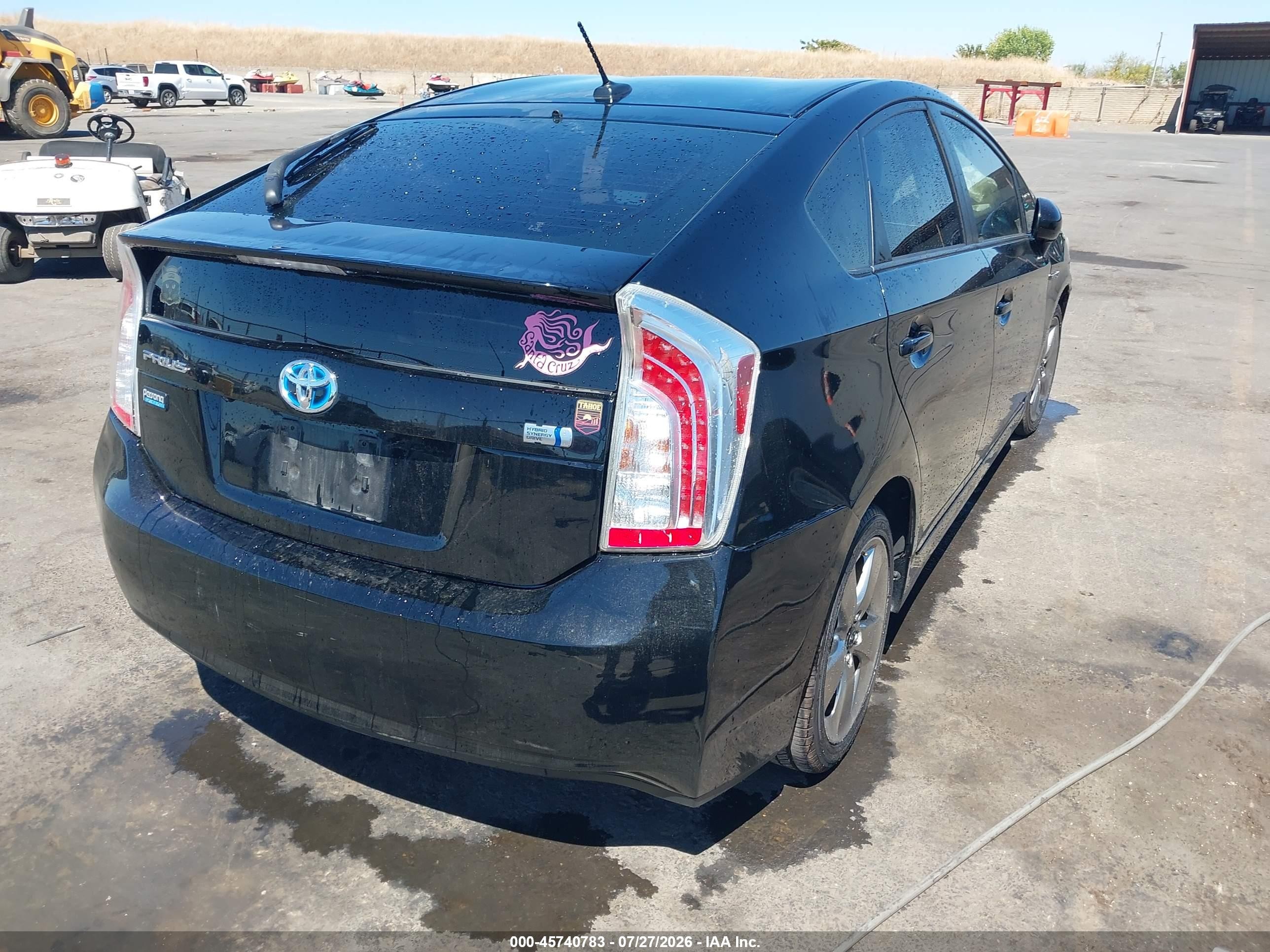 2013 Toyota Prius Three Se Black vin: JTDKN3DU9D5599241
