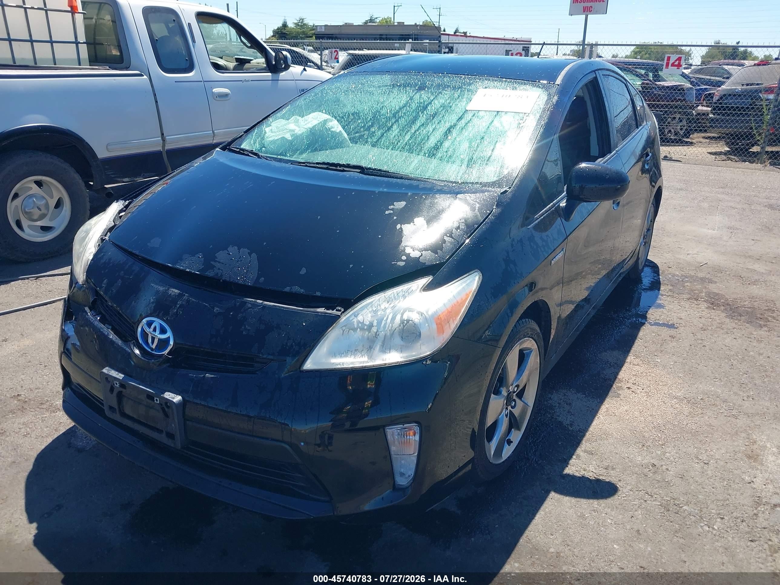 2013 Toyota Prius Three Se Black vin: JTDKN3DU9D5599241