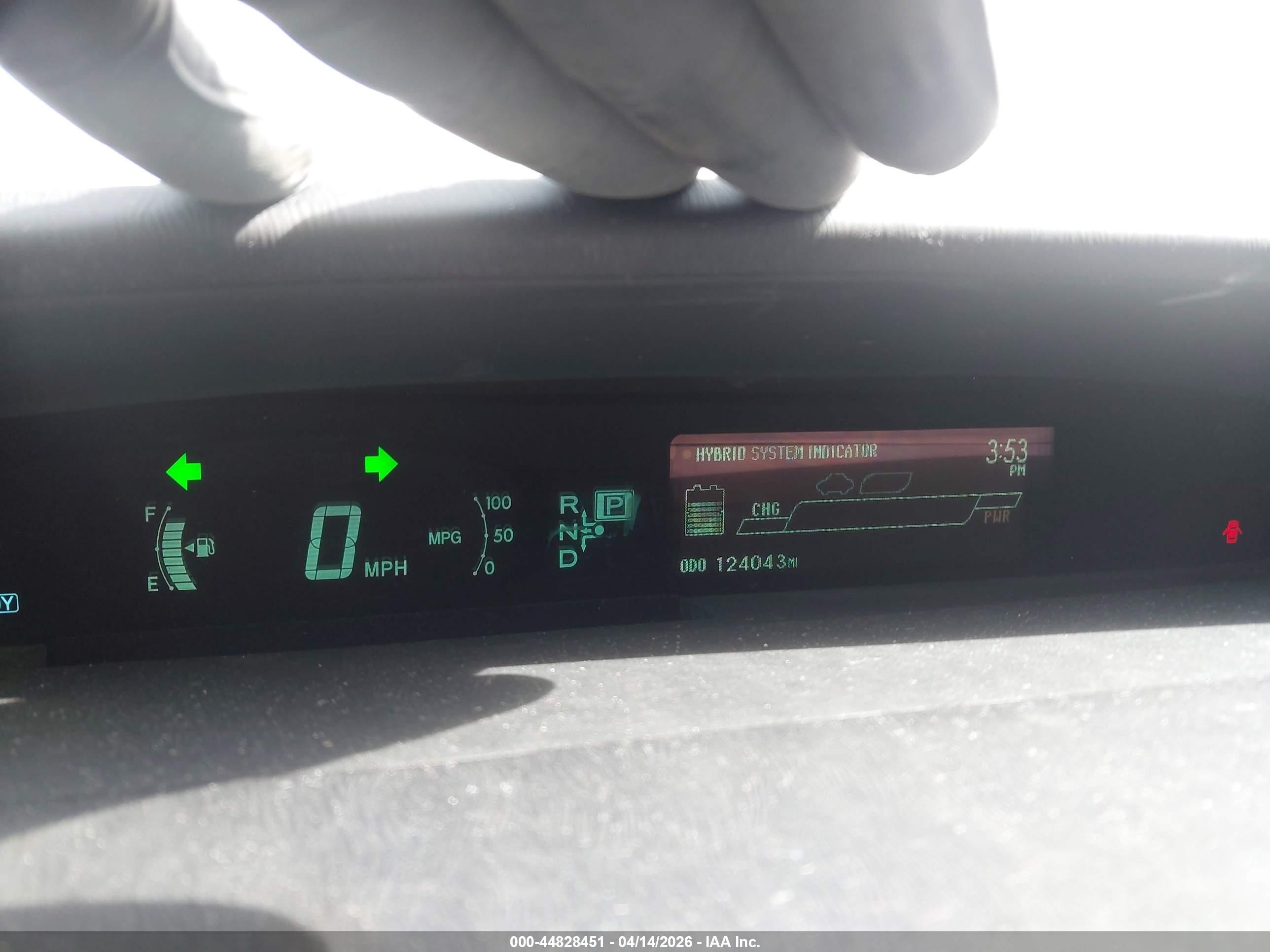 2013 Toyota Prius Gray vin: JTDKN3DU9D5690915