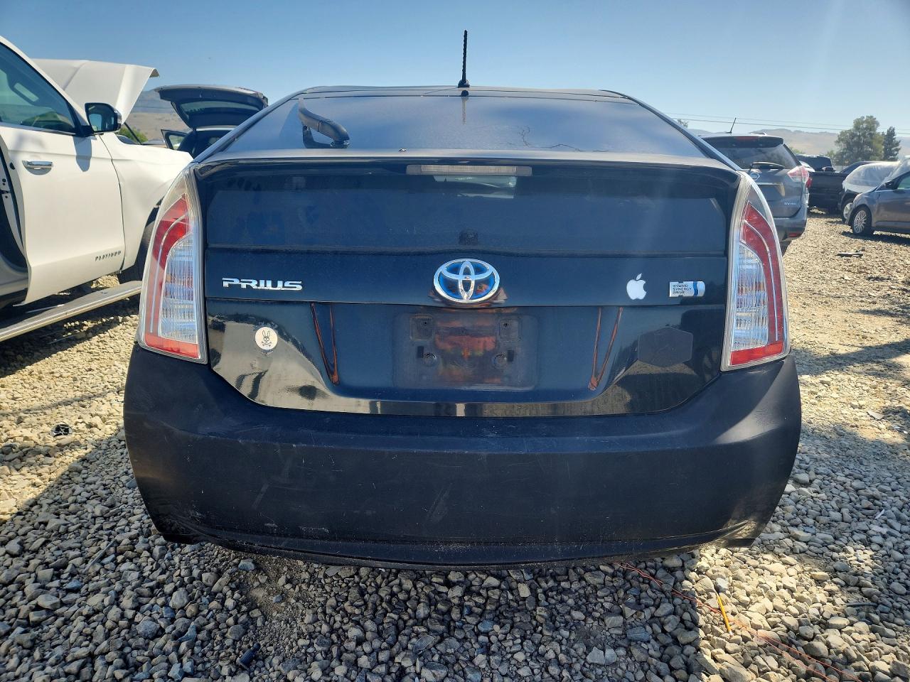2013 Toyota Prius Two Black vin: JTDKN3DU9D5696360