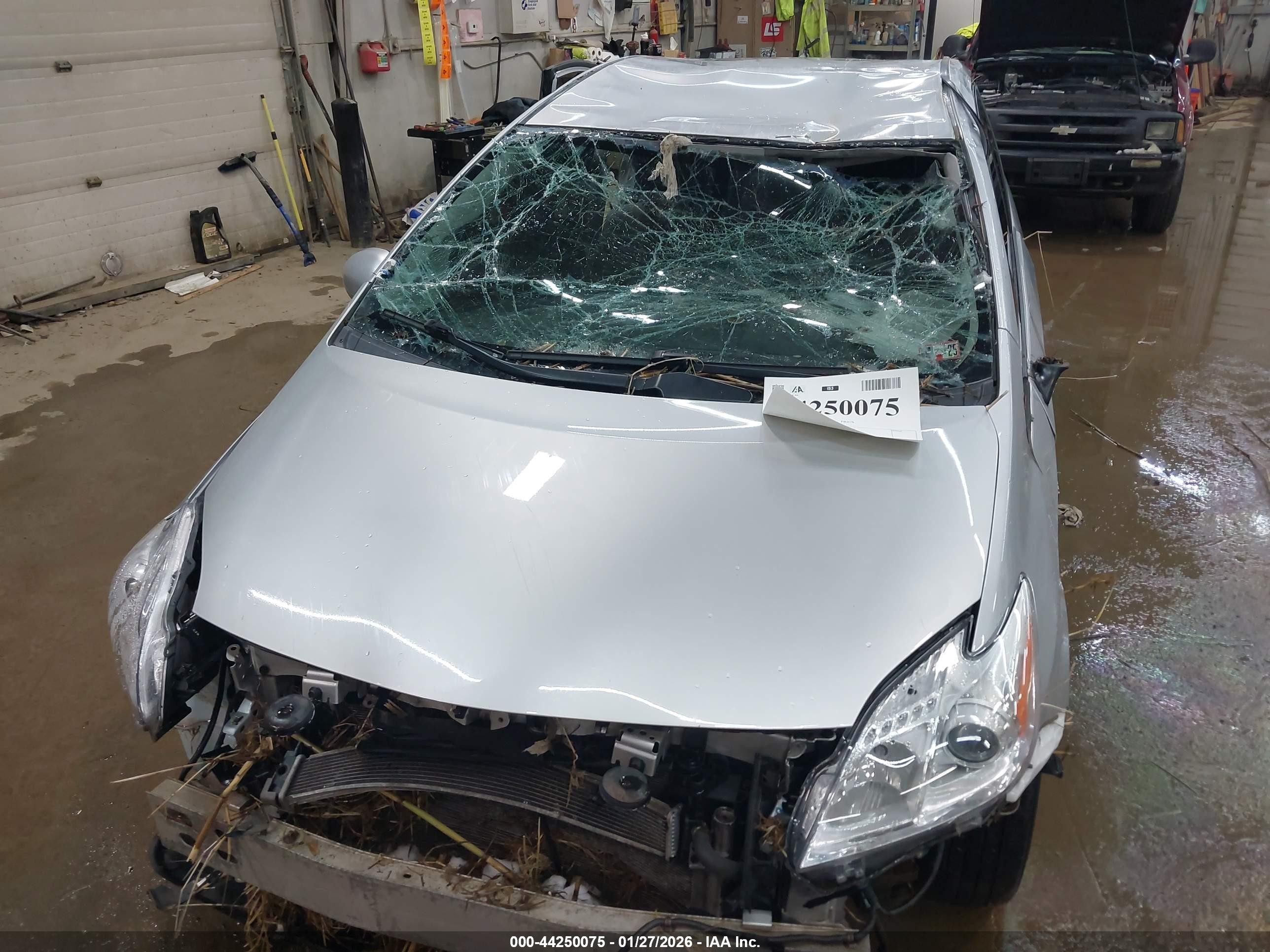 2014 Toyota Prius Two Silver vin: JTDKN3DU9E1740575