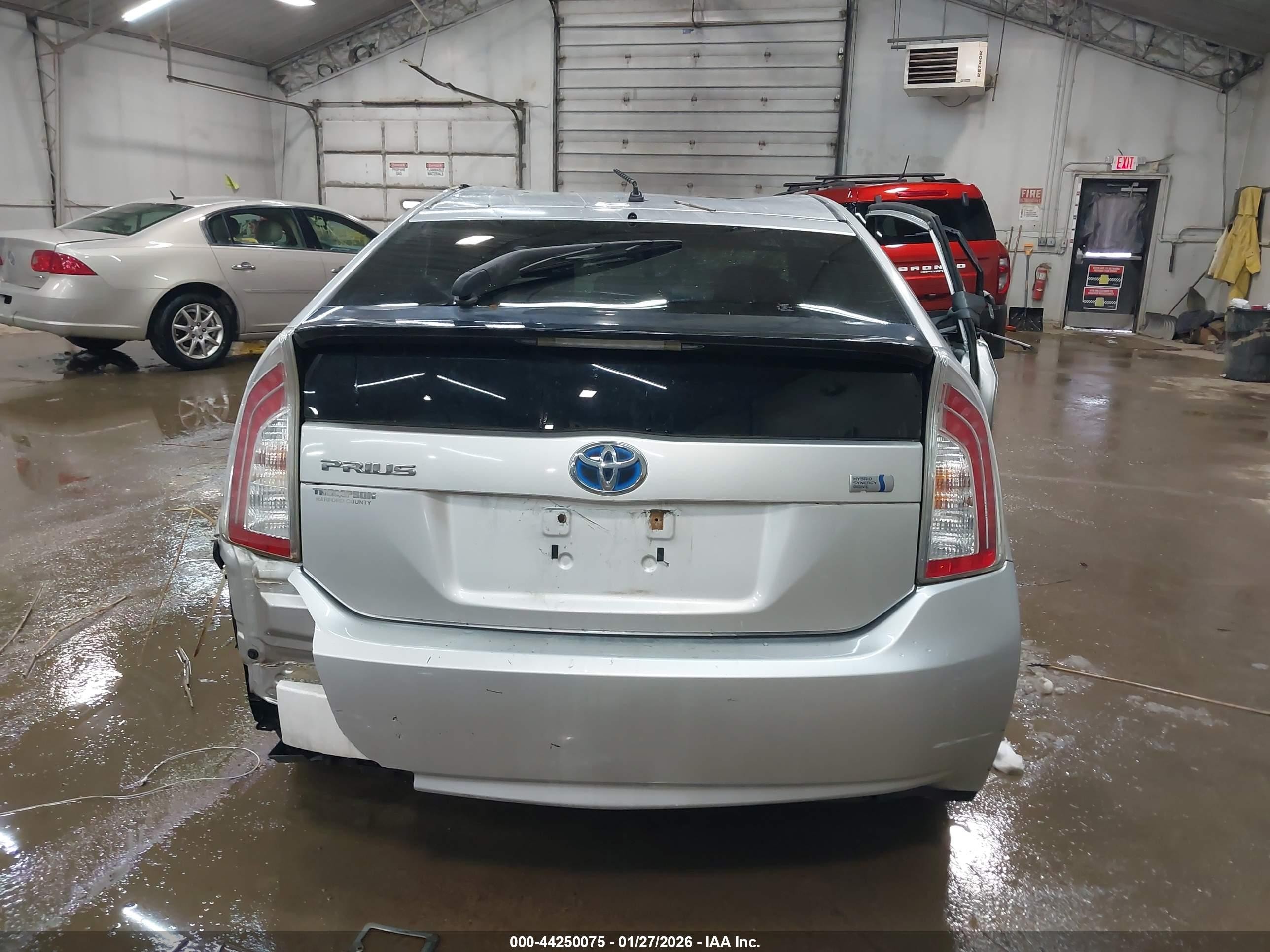 2014 Toyota Prius Two Silver vin: JTDKN3DU9E1740575