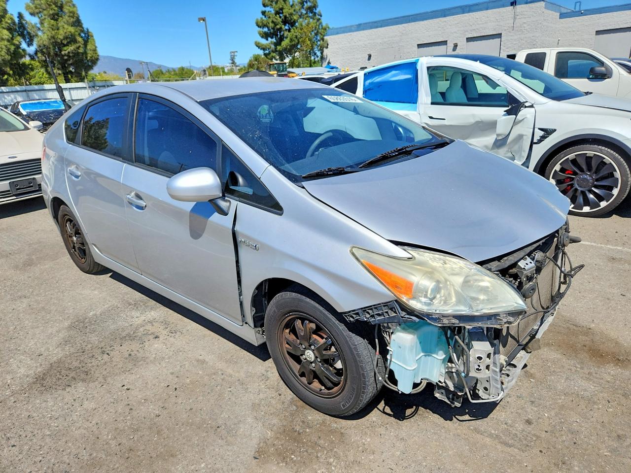 2014 Toyota Prius Two Silver vin: JTDKN3DU9E1768554