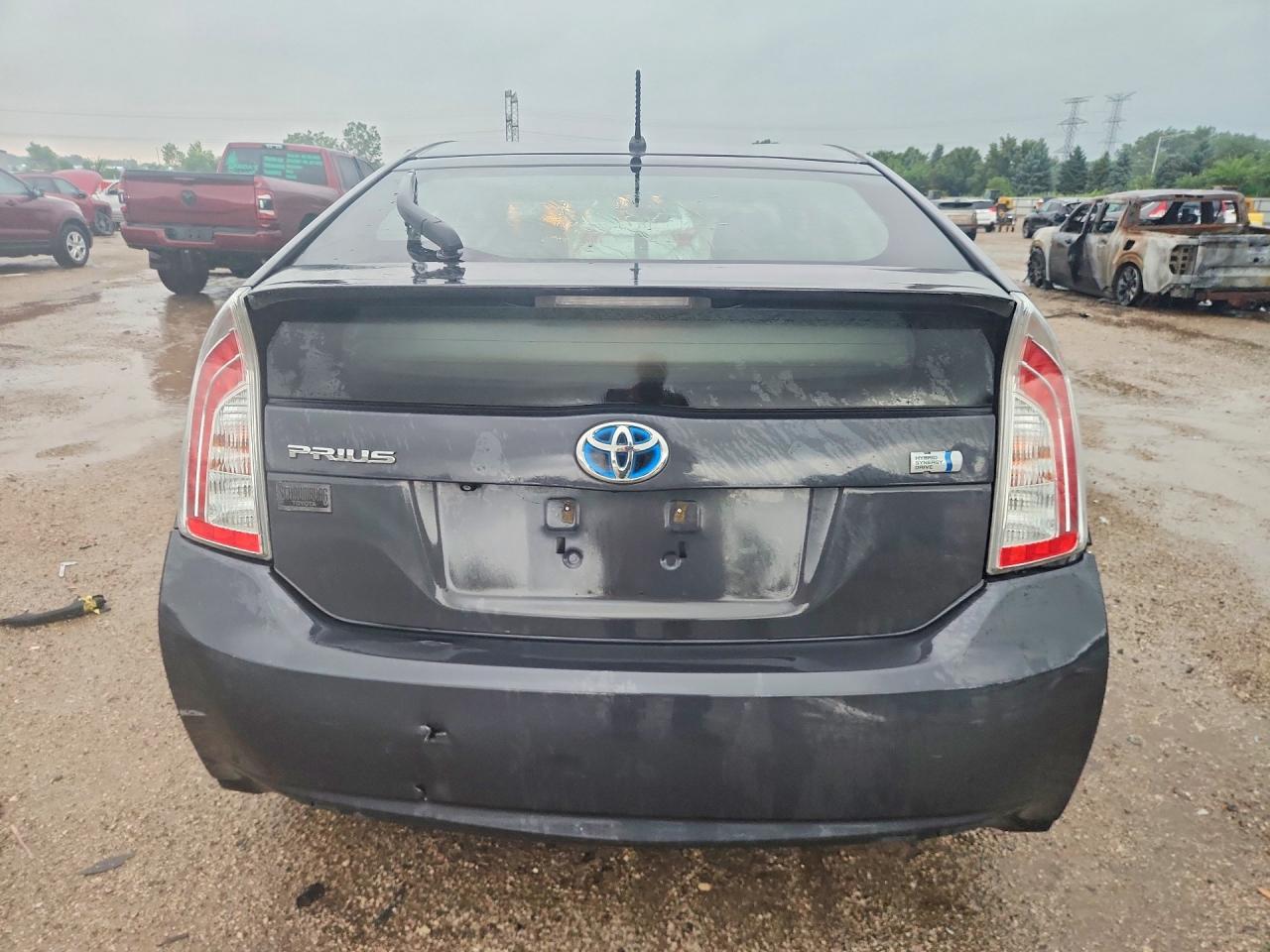 2015 Toyota Prius Two Gray vin: JTDKN3DU9F0396141