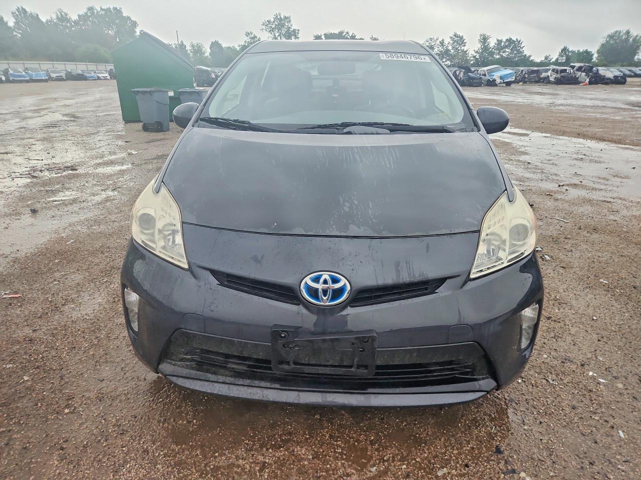 2015 Toyota Prius Two Gray vin: JTDKN3DU9F0396141