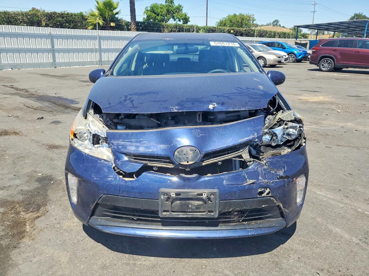2015 Toyota Prius Two Blue vin: JTDKN3DU9F0402844