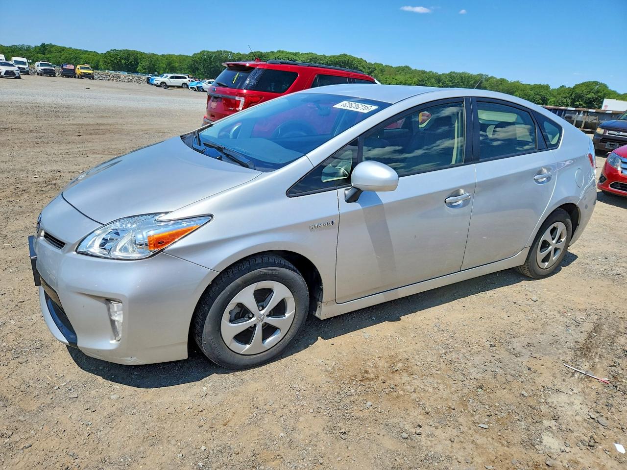 2015 Toyota Prius Three Серебряный vin: JTDKN3DU9F0405050