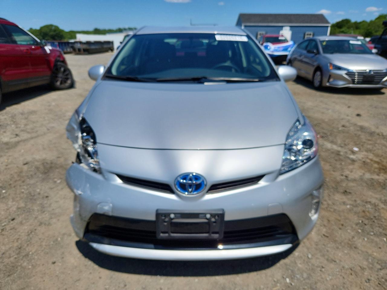 2015 Toyota Prius Three Серебряный vin: JTDKN3DU9F0405050
