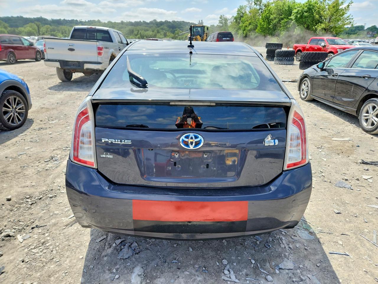 2015 Toyota Prius Three Gray vin: JTDKN3DU9F0417831