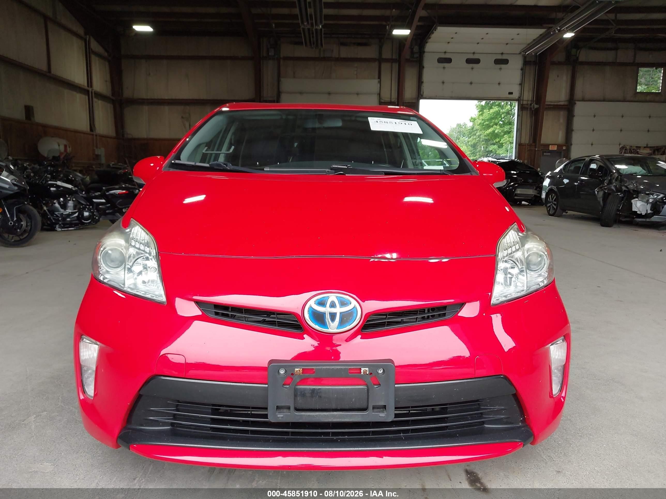 2015 Toyota Prius Persona Series Special Edition Красный vin: JTDKN3DU9F0418266