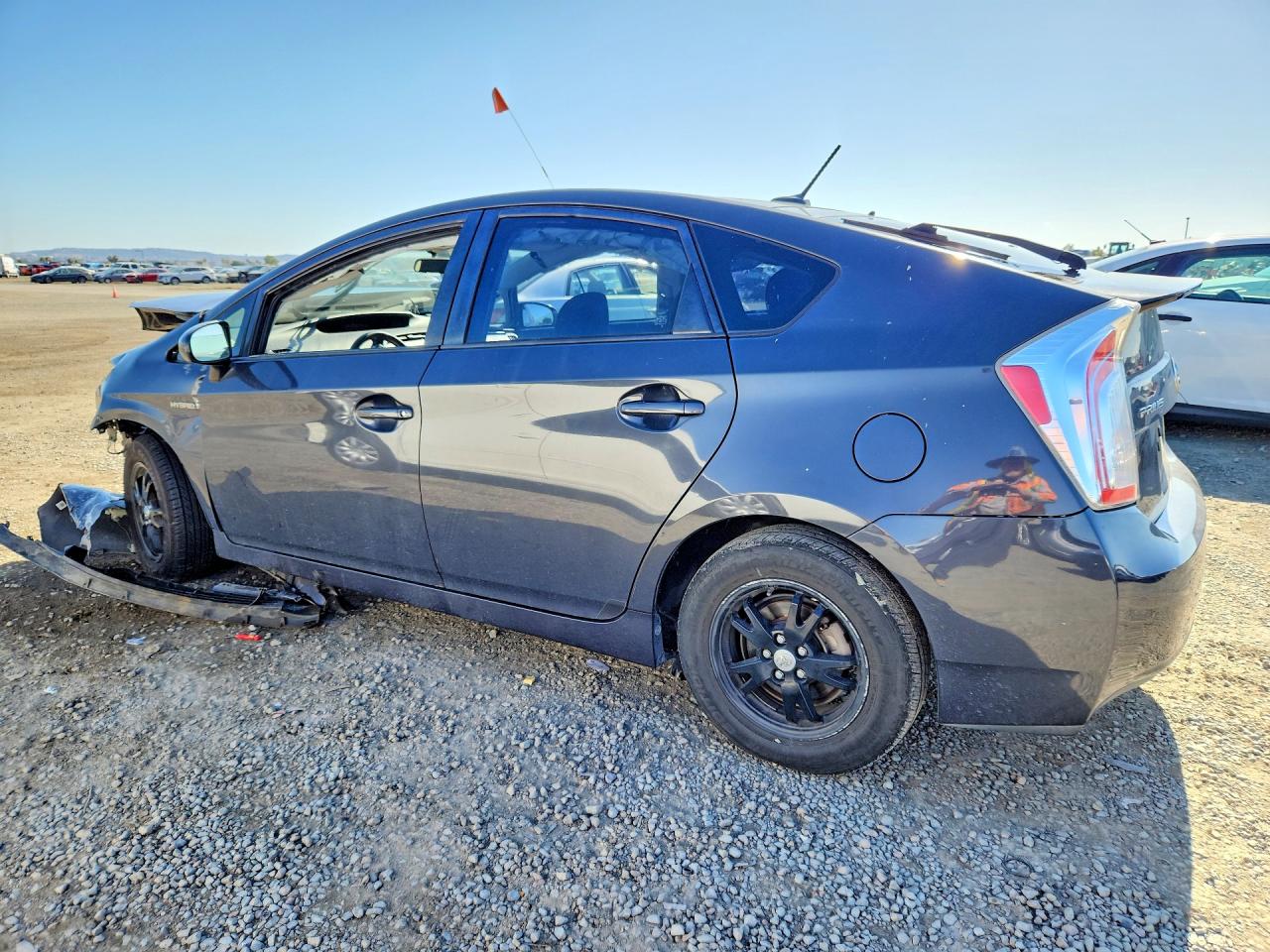 2015 Toyota Prius Three Gray vin: JTDKN3DU9F0431129