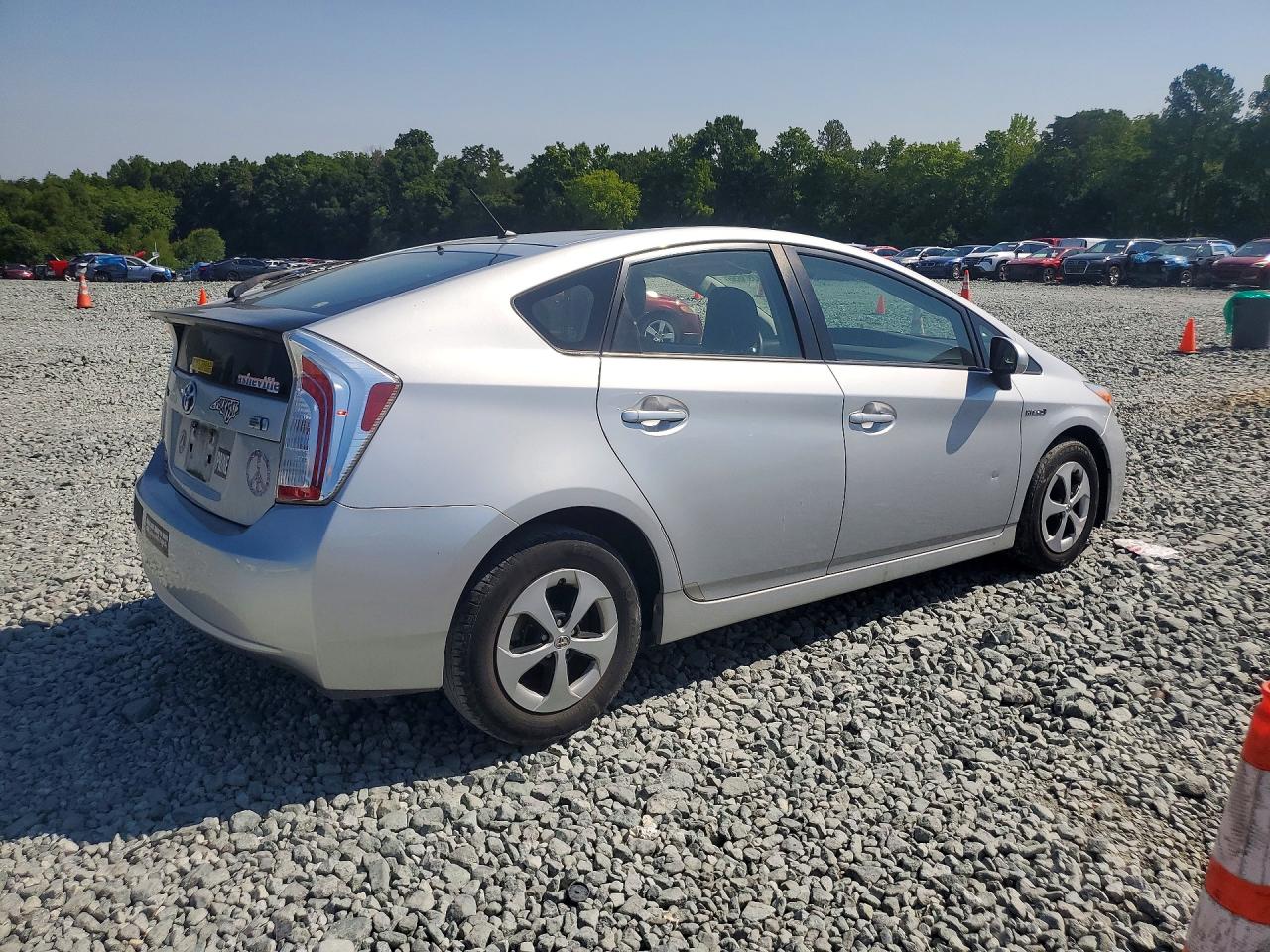 2015 Toyota Prius Two Gray vin: JTDKN3DU9F0439215