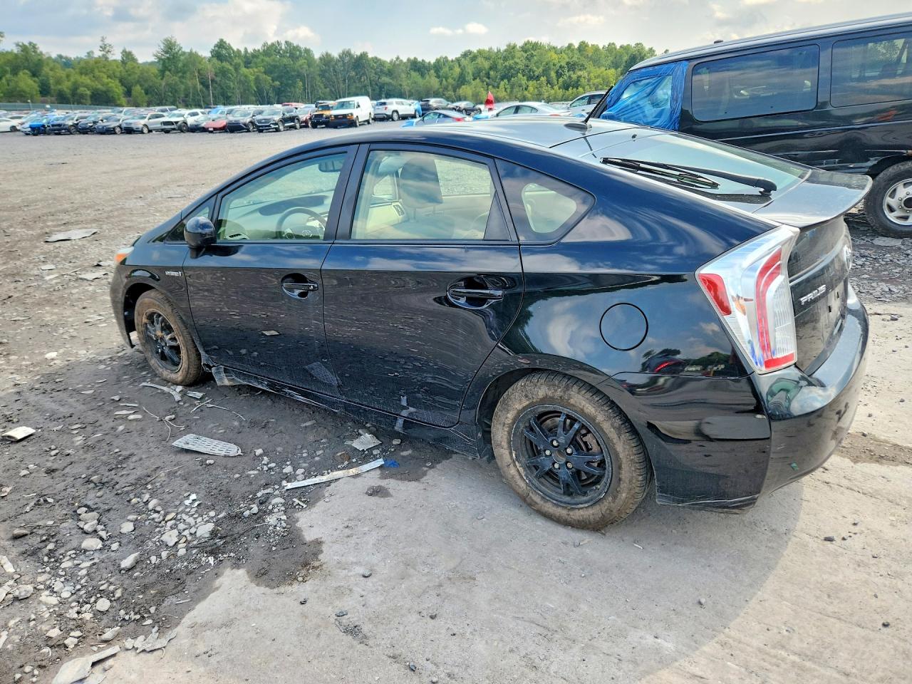 2015 Toyota Prius Four Black vin: JTDKN3DU9F0443085