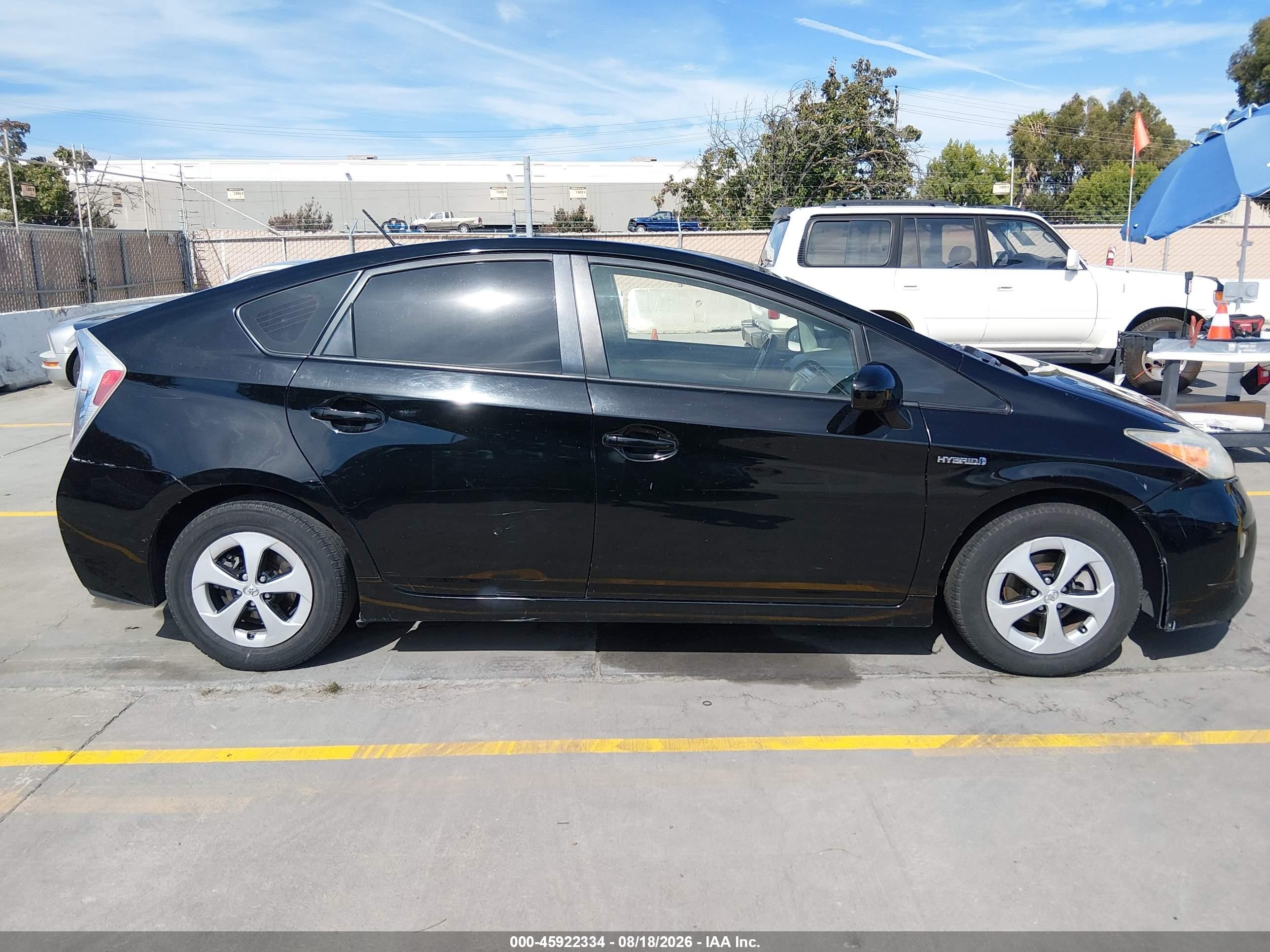 2015 Toyota Prius Two Black vin: JTDKN3DU9F0455320
