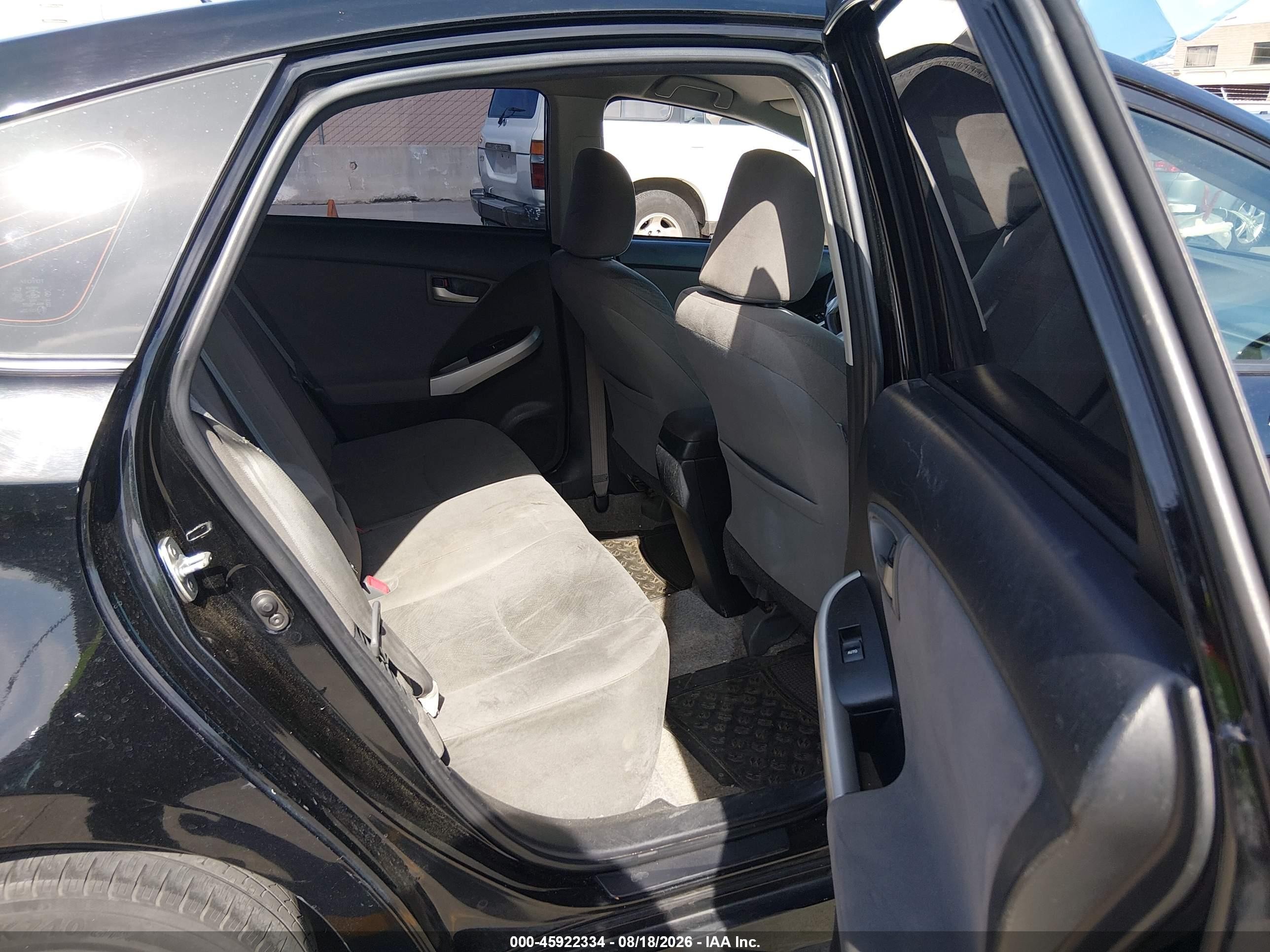 2015 Toyota Prius Two Black vin: JTDKN3DU9F0455320