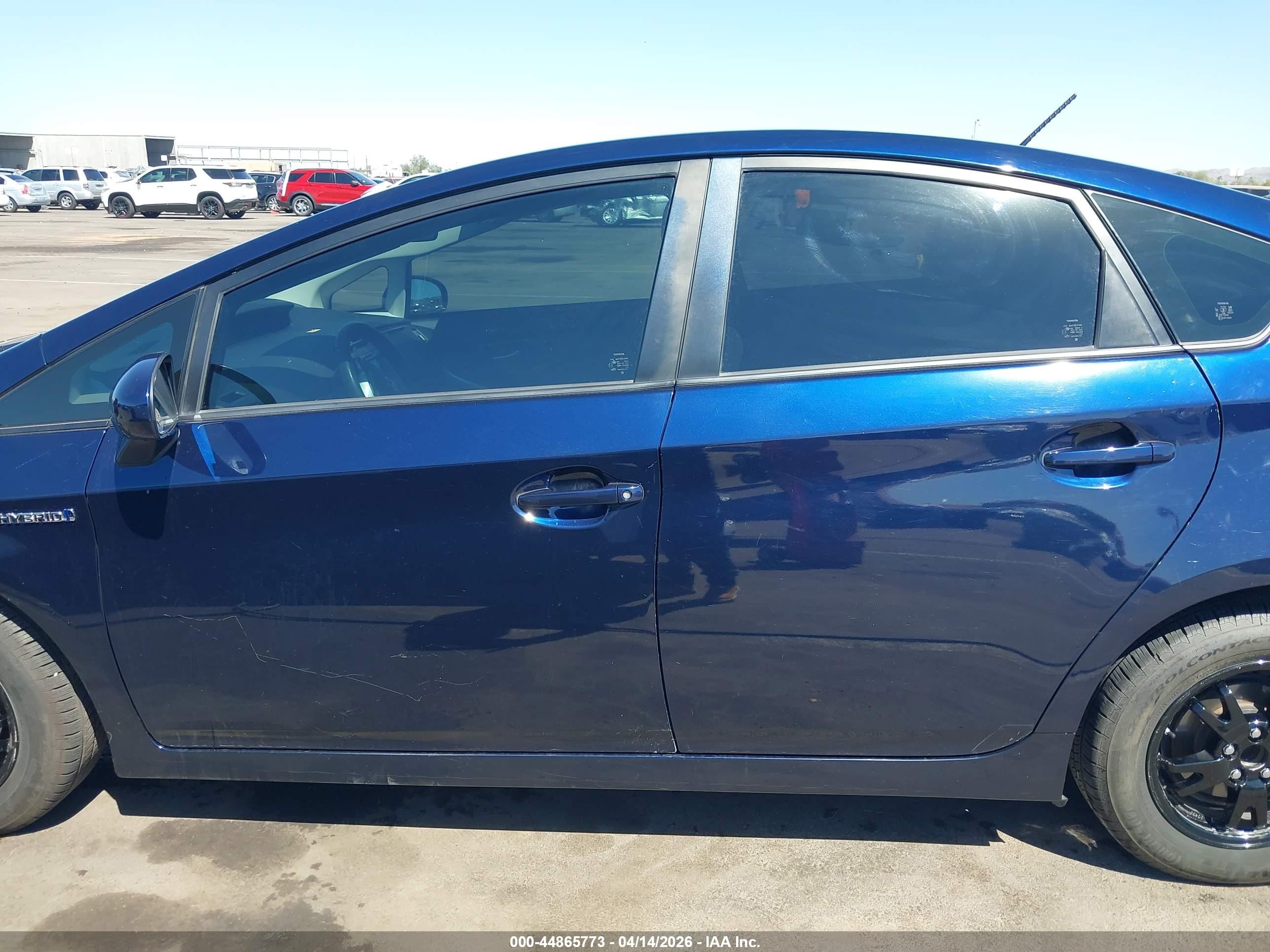2015 Toyota Prius Two Blue vin: JTDKN3DU9F0467824