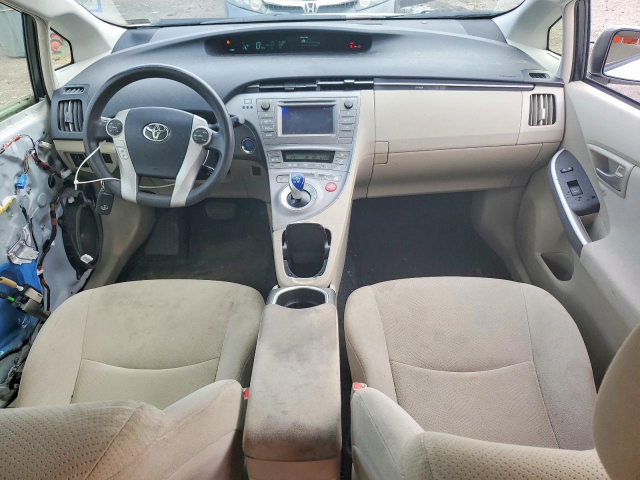 2015 Toyota Prius Two White vin: JTDKN3DU9F1879459