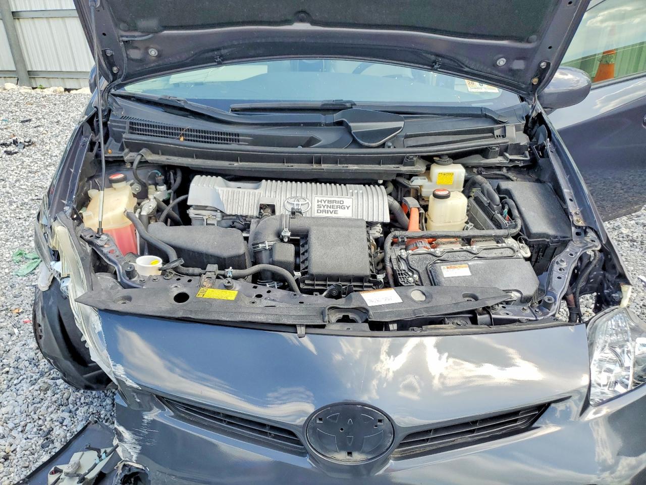 2015 Toyota Prius Two Угольный vin: JTDKN3DU9F1896794