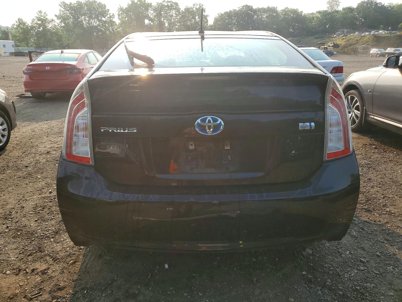 2015 Toyota Prius Two Black vin: JTDKN3DU9F1902092