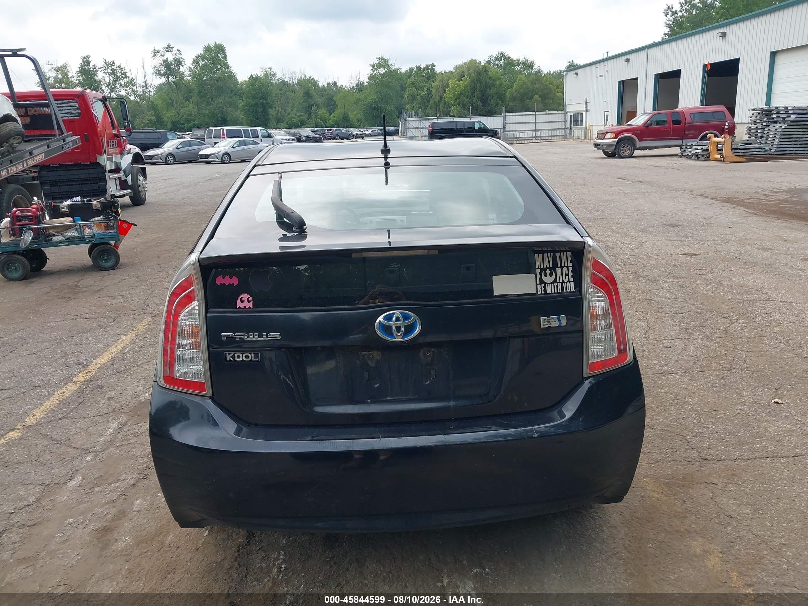 2015 Toyota Prius Two Black vin: JTDKN3DU9F1911584