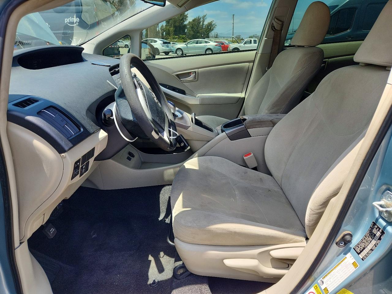 2015 Toyota Prius Two Зеленый vin: JTDKN3DU9F1941880