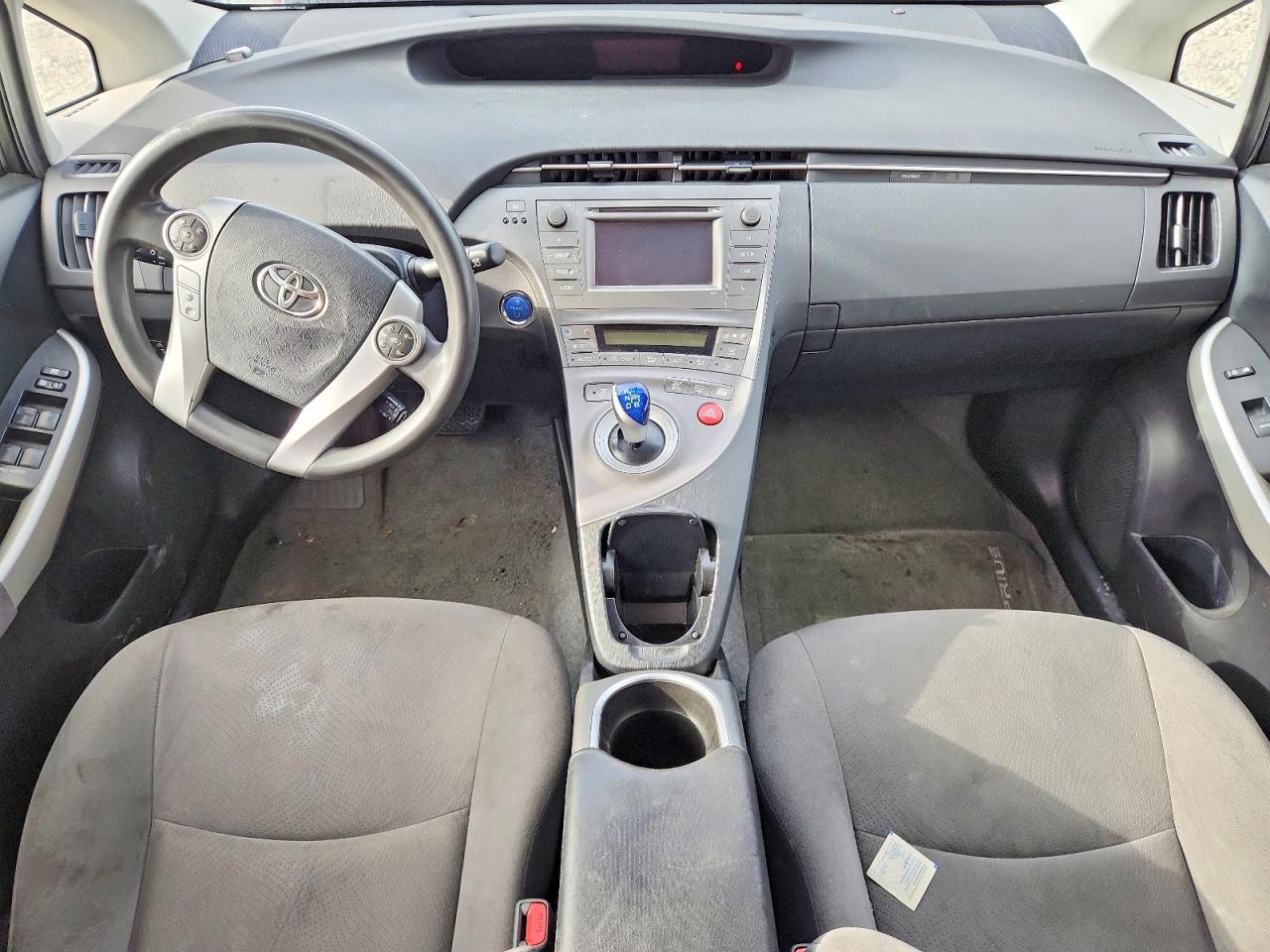 2015 Toyota Prius Two White vin: JTDKN3DU9F1995230