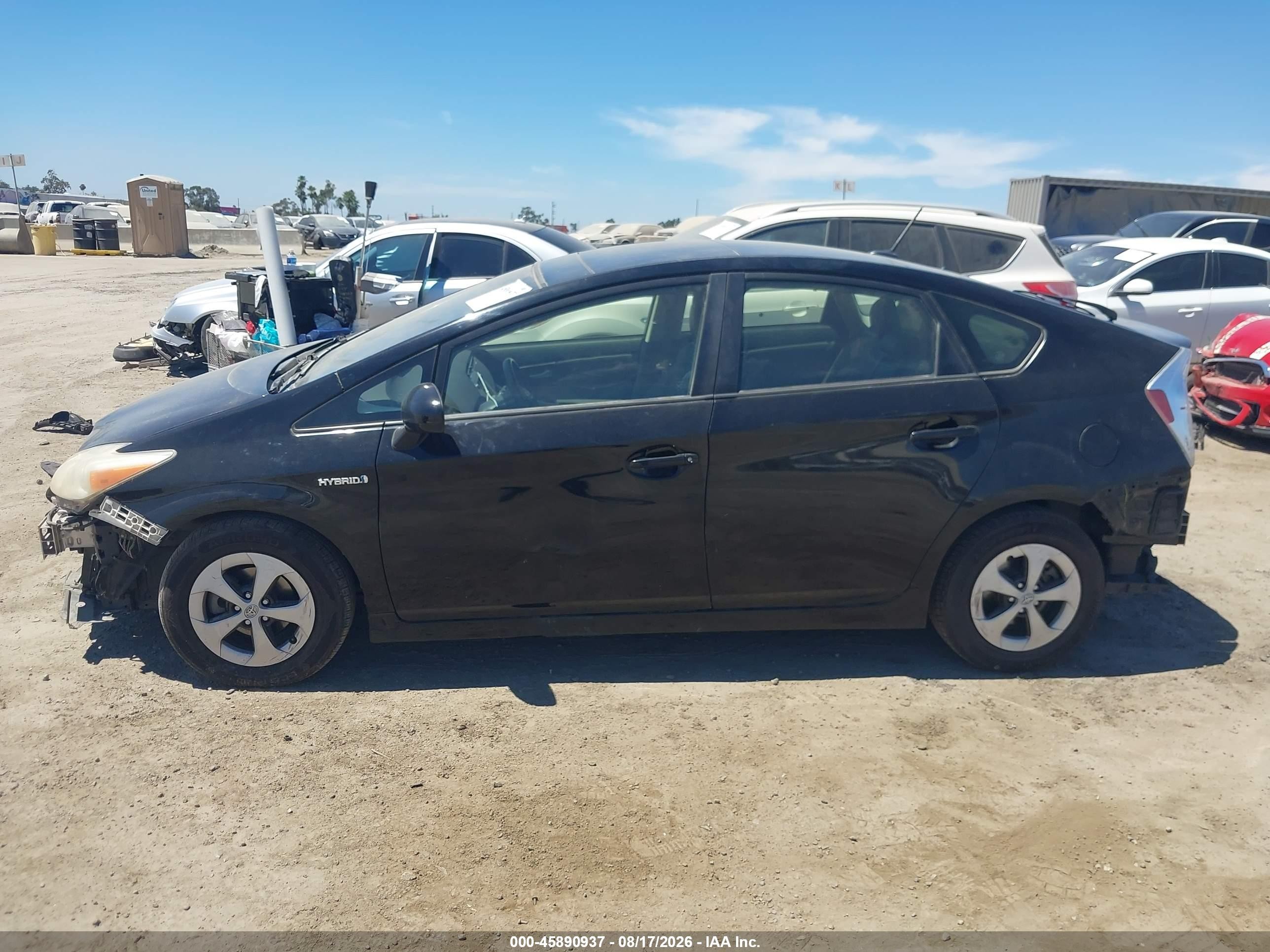2015 Toyota Prius Four Черный vin: JTDKN3DU9F1996717